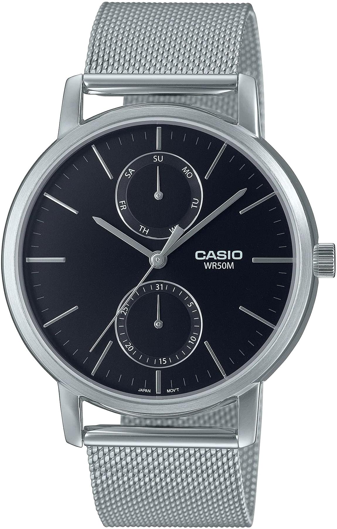Thumbnail - Casio Casio Collection Herren Silberne Uhr MTP-B310M-1AVEF