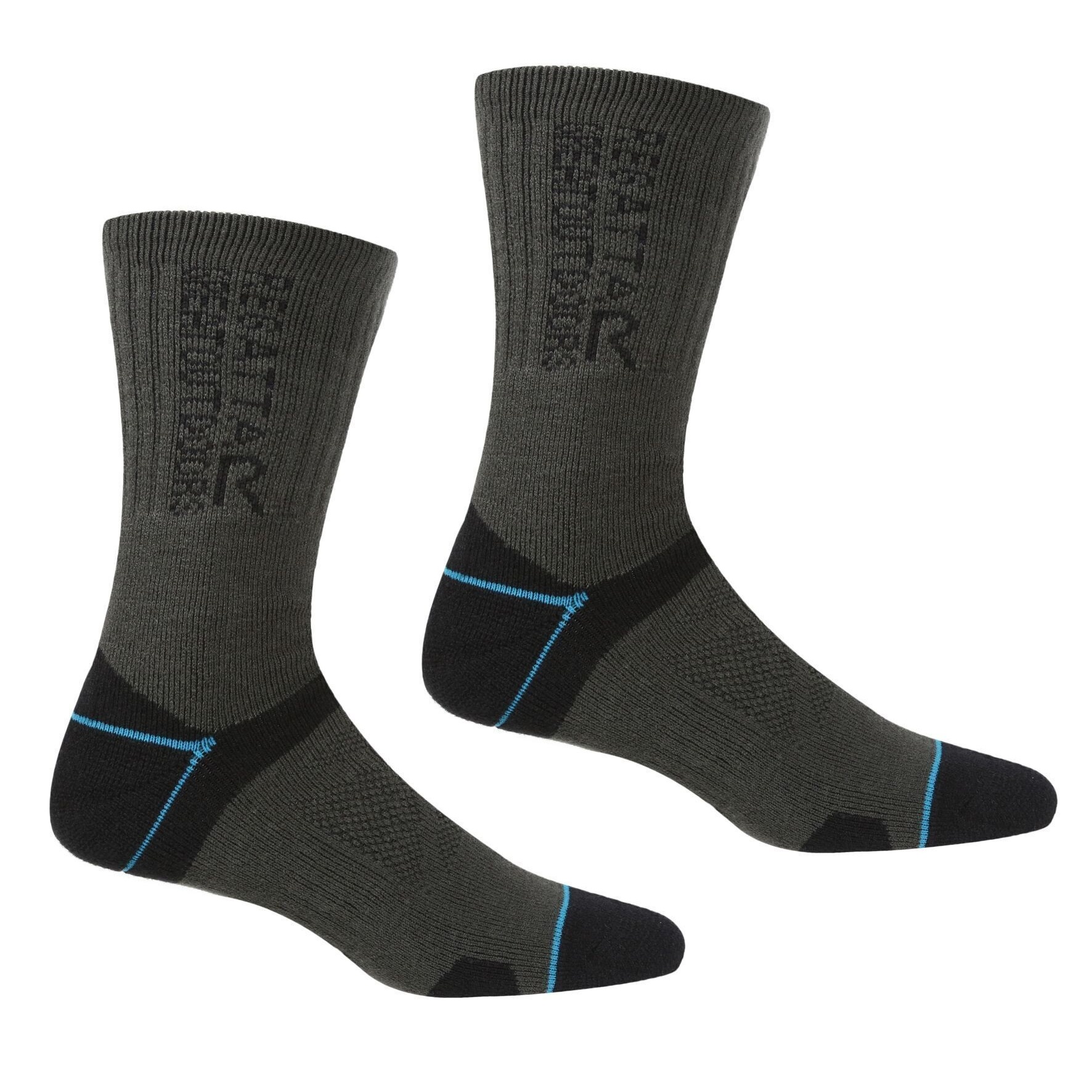 Thumbnail - Regatta - "Blister Protection II" Stiefelsocken für Damen (Schwarz/Asche)