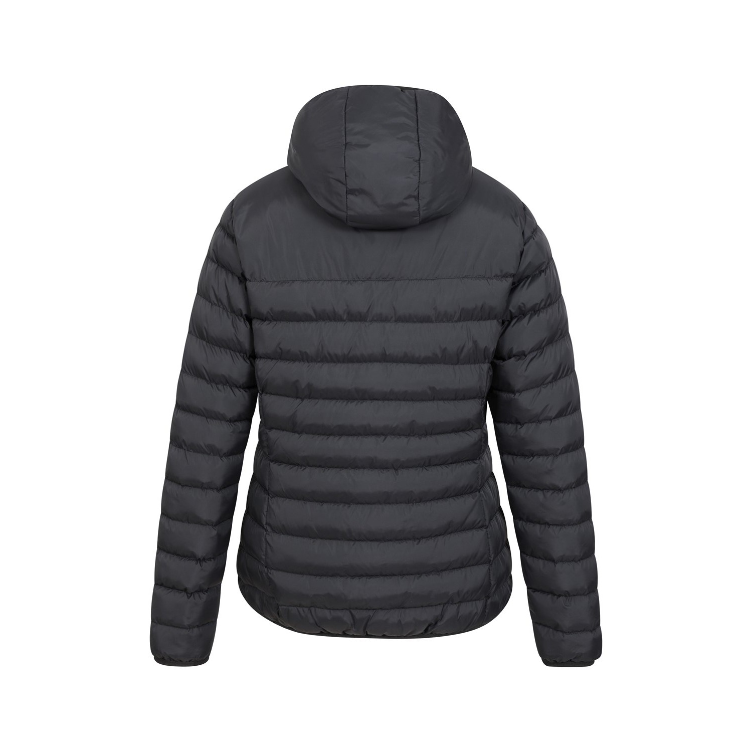 Mountain Warehou Dam/Ladies Fodrad Vadderad Jacka med Fuskpäls (Svart) – bild 2