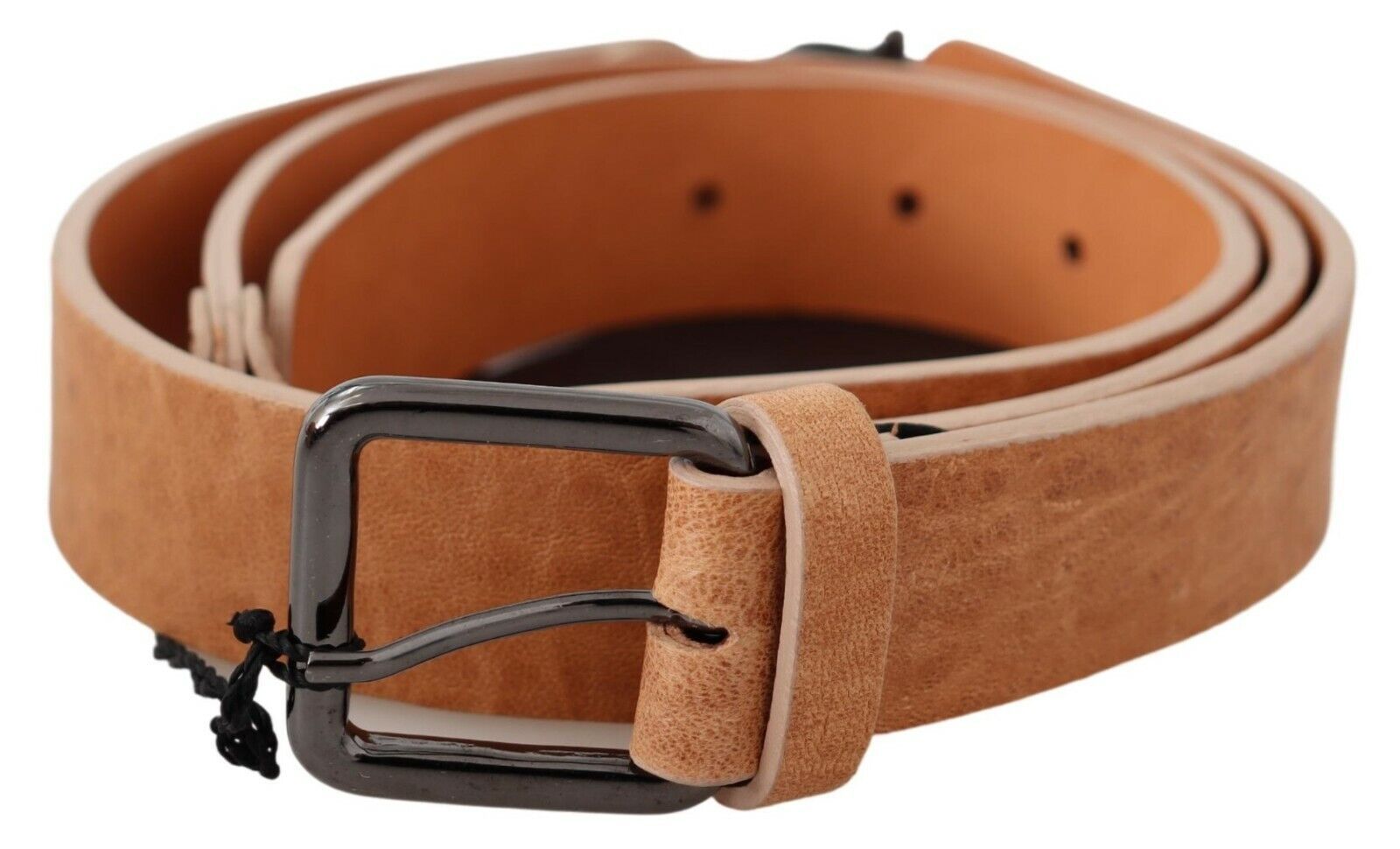 Costume National WoMens Light Brown Genuine Leather Belt - Size 100 cm
