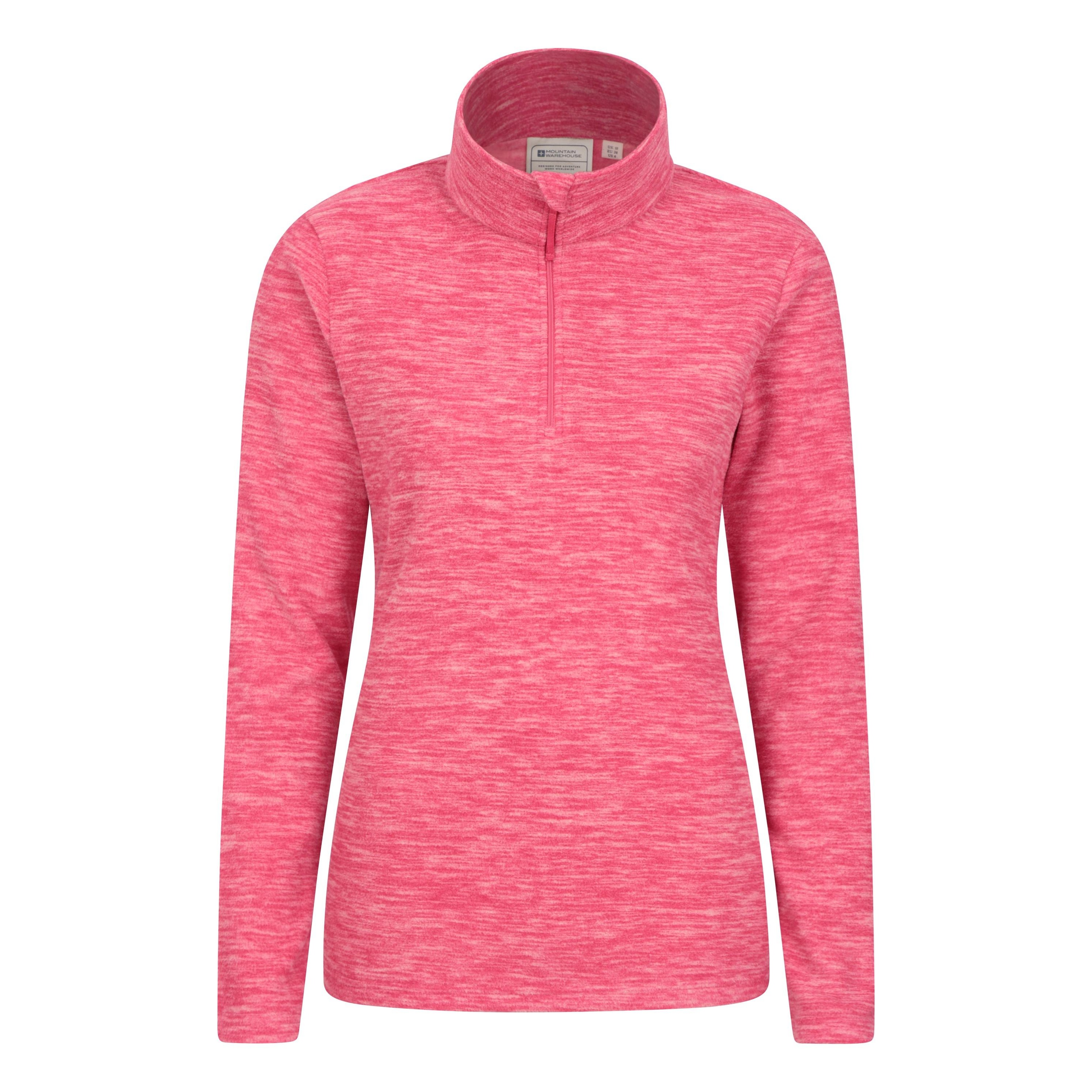 Thumbnail - Mountain Warehouse - "Snowdon" Fleece-Oberteil für Damen (Burgunderrot)