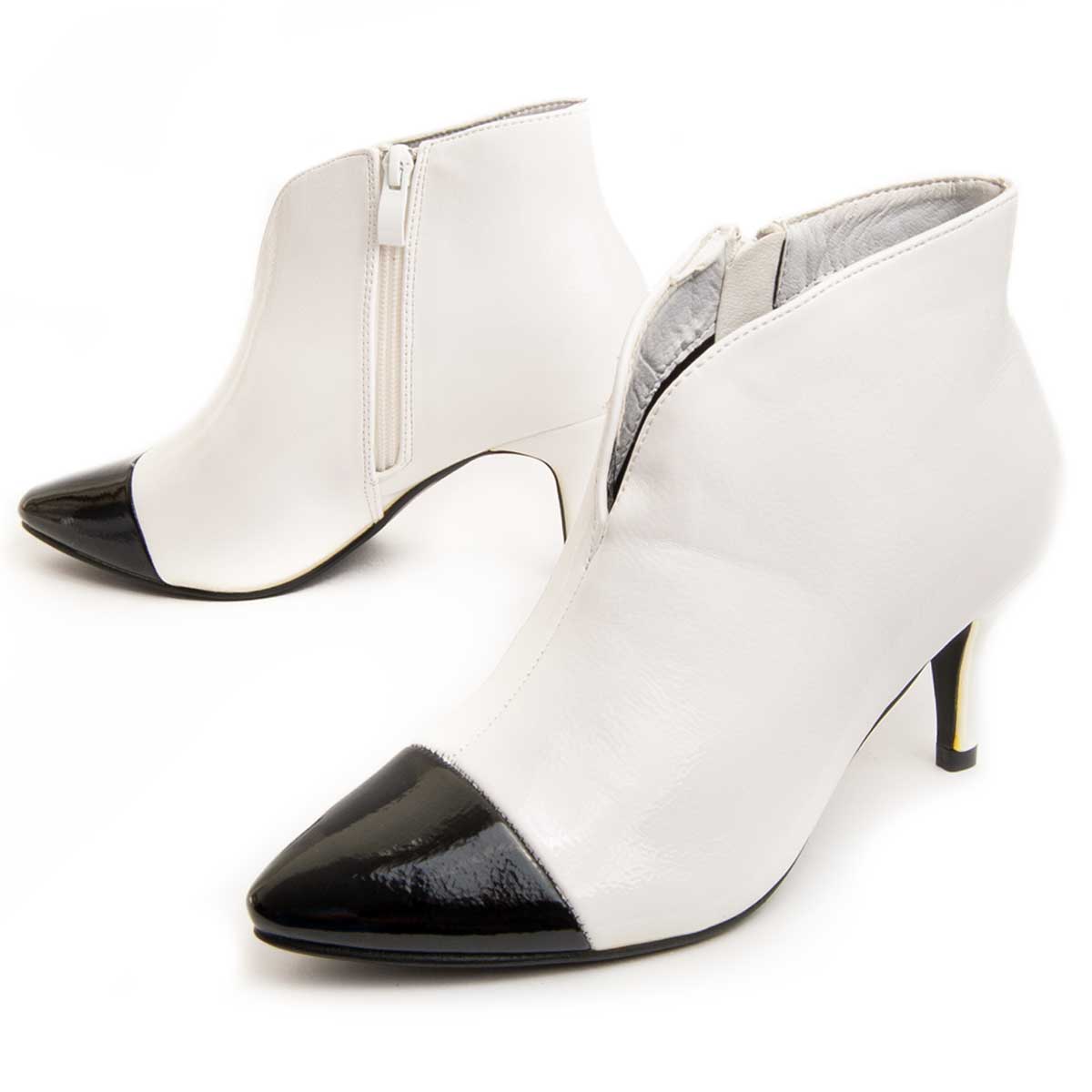 Thumbnail - Montevita Stiefelette Bottivita16 in Weiß