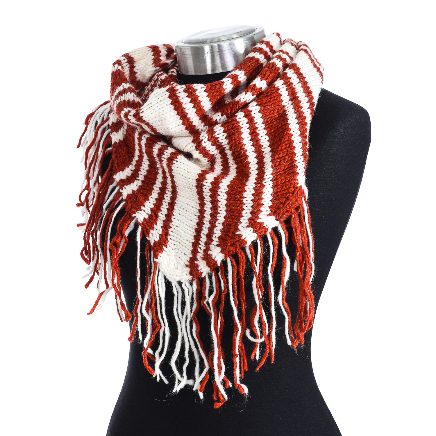 Thumbnail - Strickkragen mit Fransenabschluss 118800 women