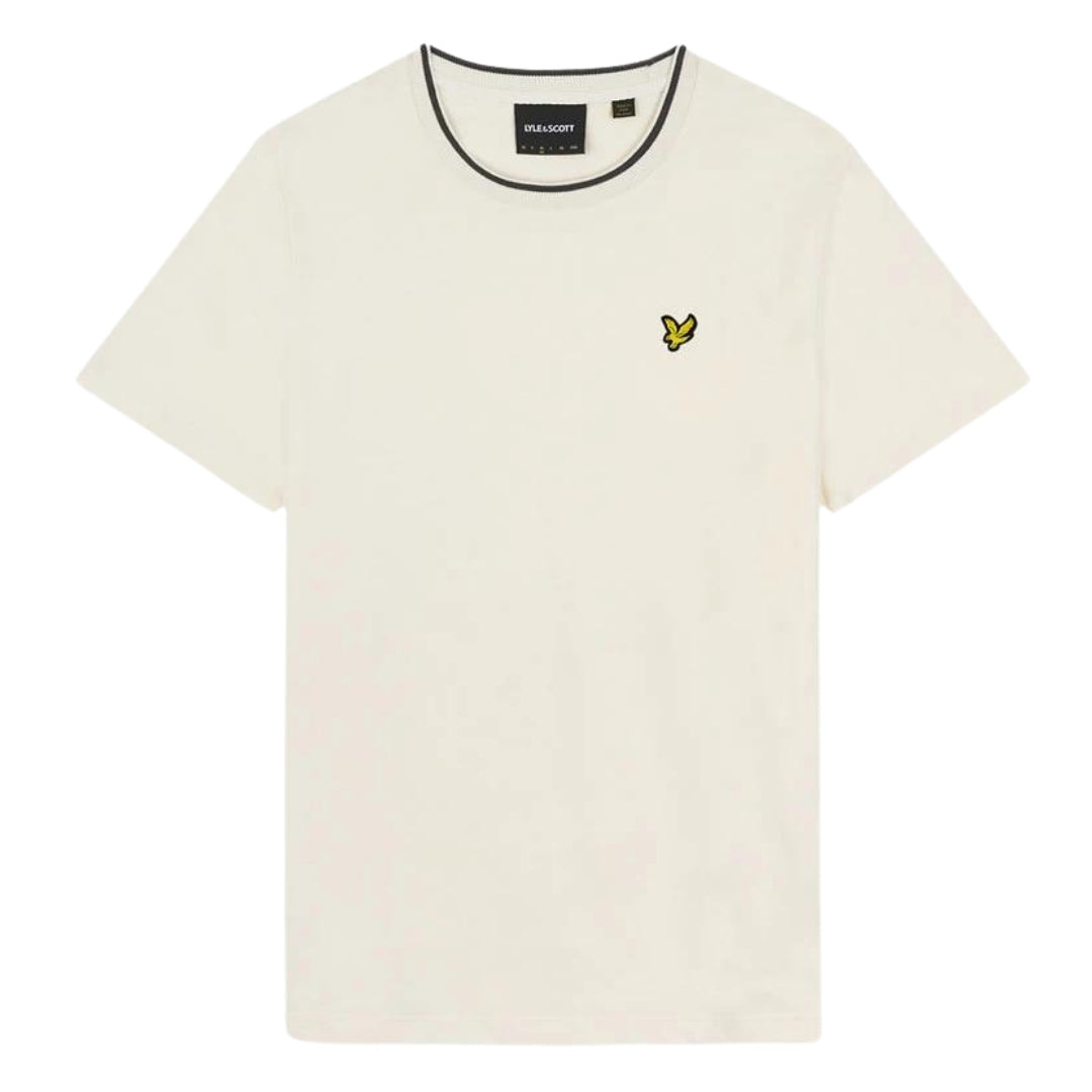 Thumbnail - Lyle & Scott Kreide-T-Shirt mit gespitztem Kragen