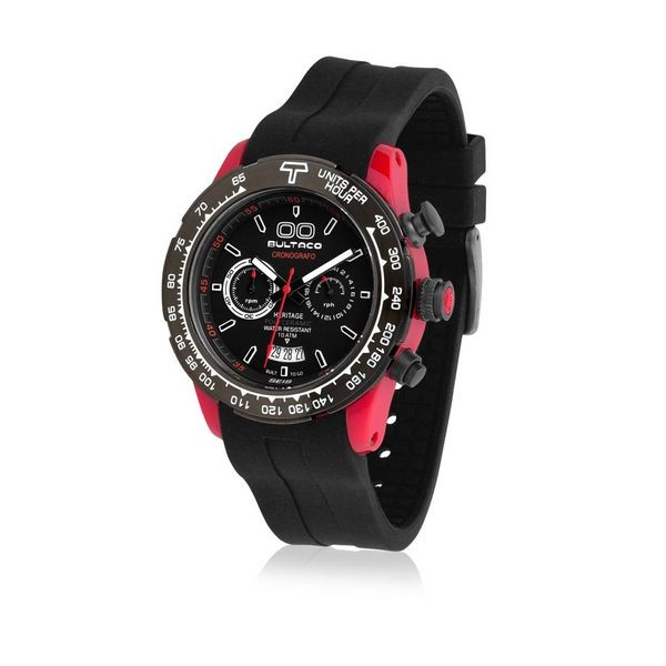 Thumbnail - Bultaco Herrenuhr Quartz Rote
