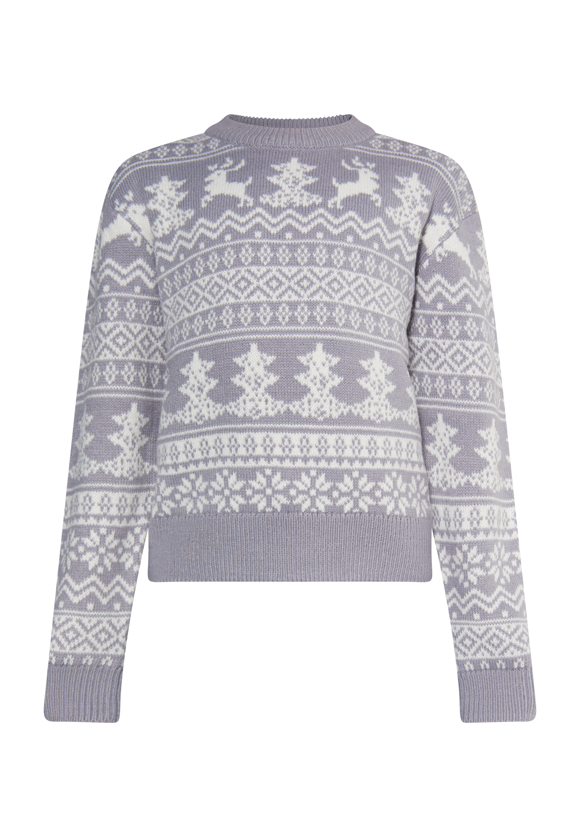 Mo Jumper jongens (kinderen) grijs wit
