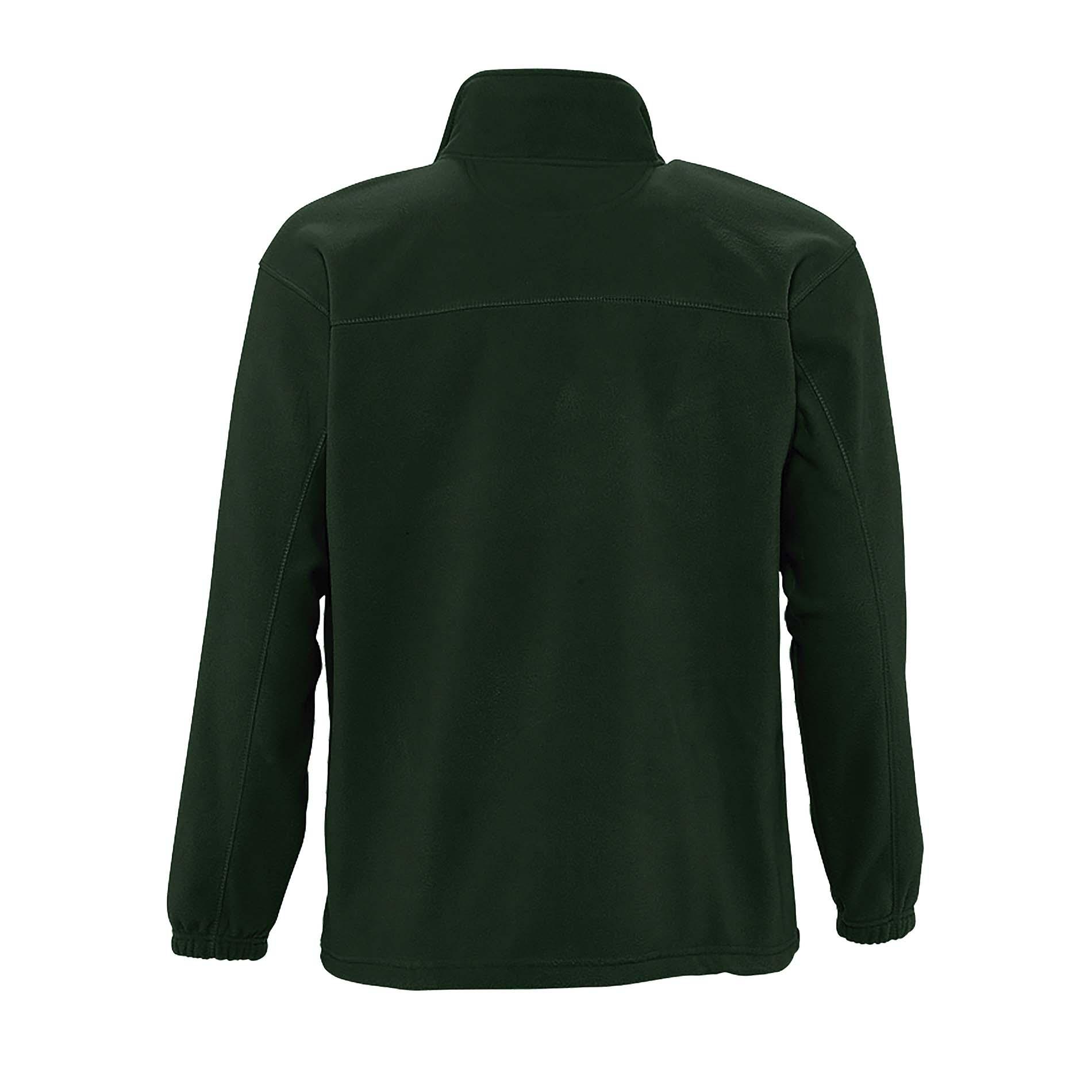 SOLS Mens North Full Zip Outdoor Fleece Jacket (Skogsgrön) jackor herr – bild 2