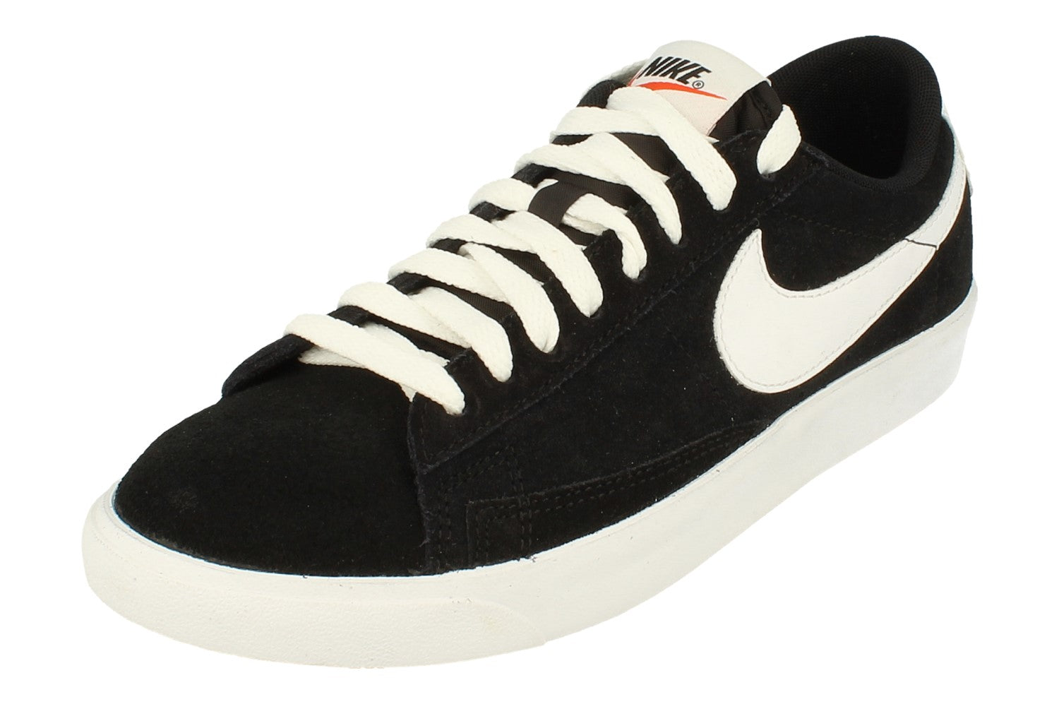 Thumbnail - Nike Blazer Low Prm Vntg Wildleder Herren Schwarz Turnschuhe
