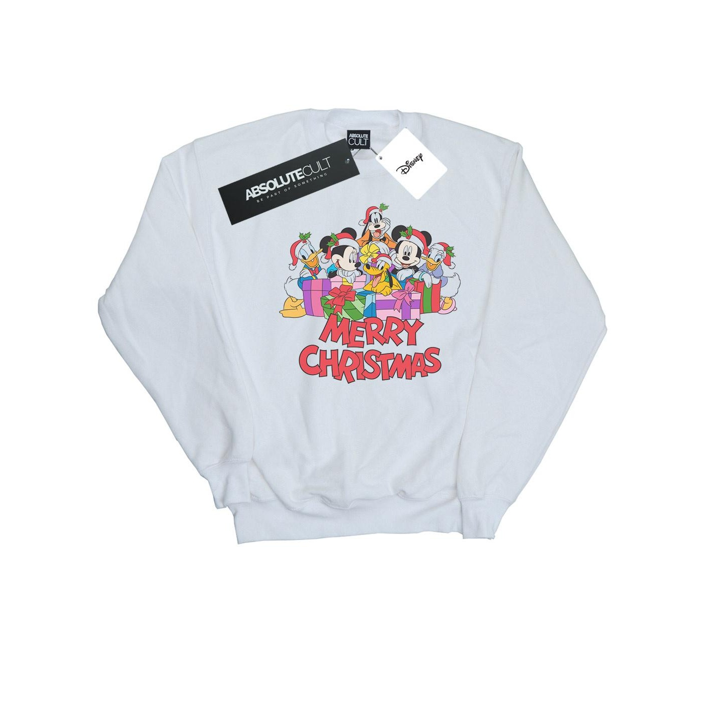 Thumbnail - Disney - "Mickey Mouse and Friends" Sweatshirt für Mädchen (Weiß)