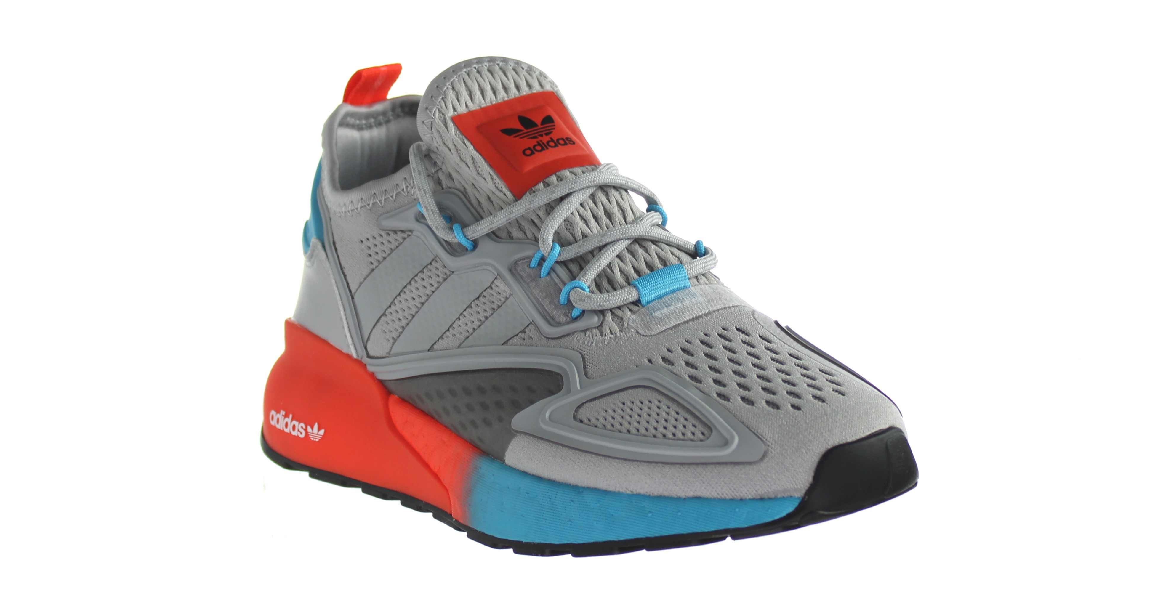Adidas ZX 2K Boost damskor gråa träningsskor – bild 2