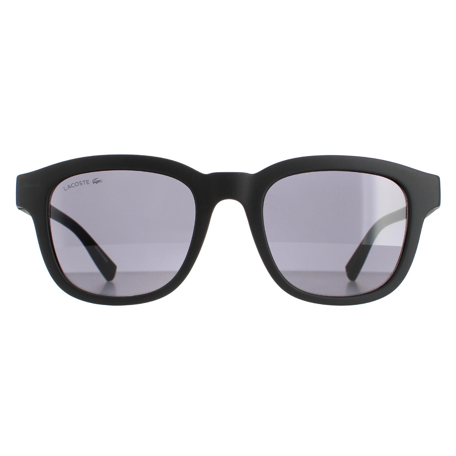 Thumbnail - Lacoste Rectangle Mens Matte Schwarz Grau L966S