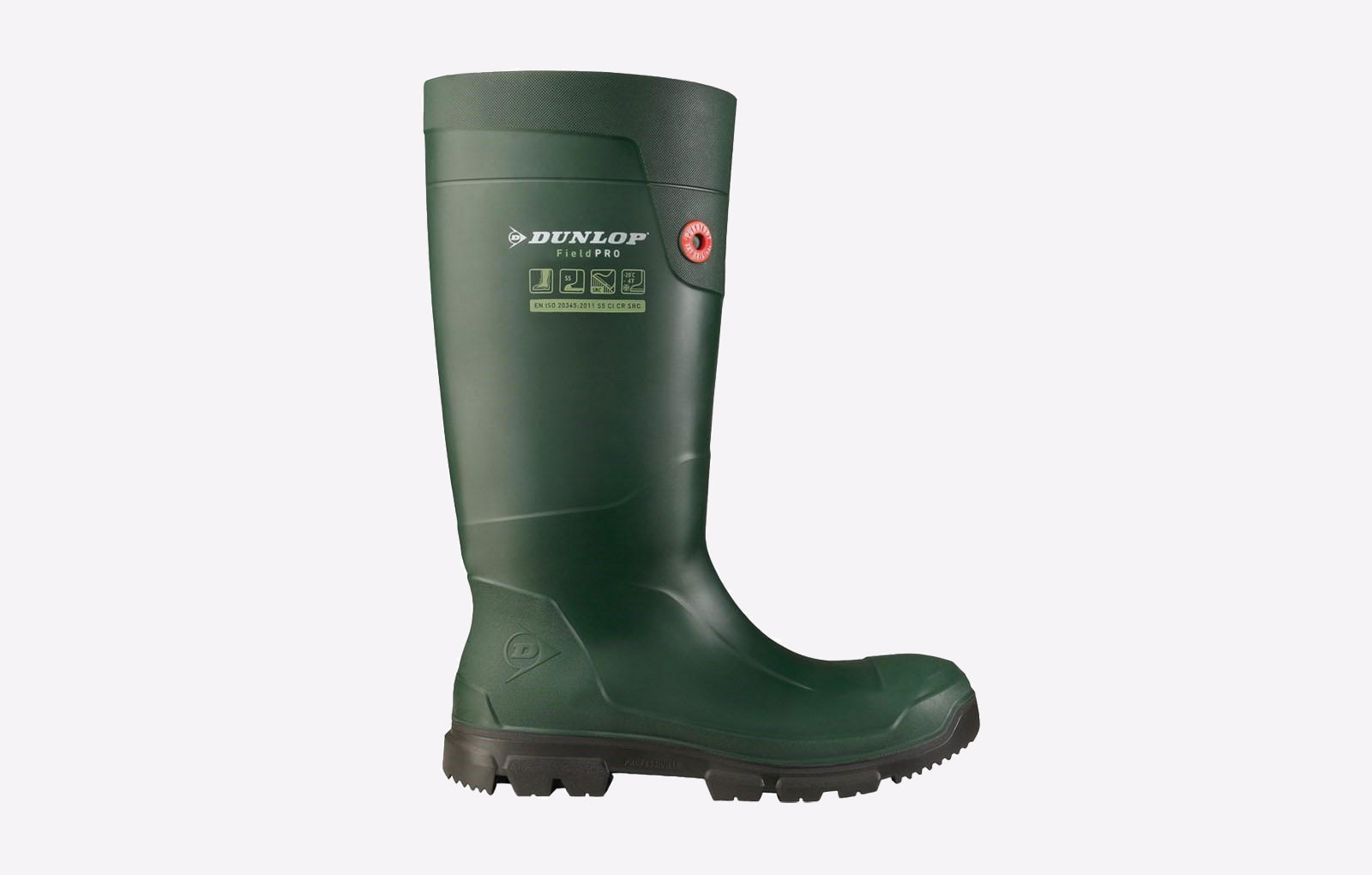 Dunlop Mens FieldPro Wellingtons Unisex - Green - Size Uk 4