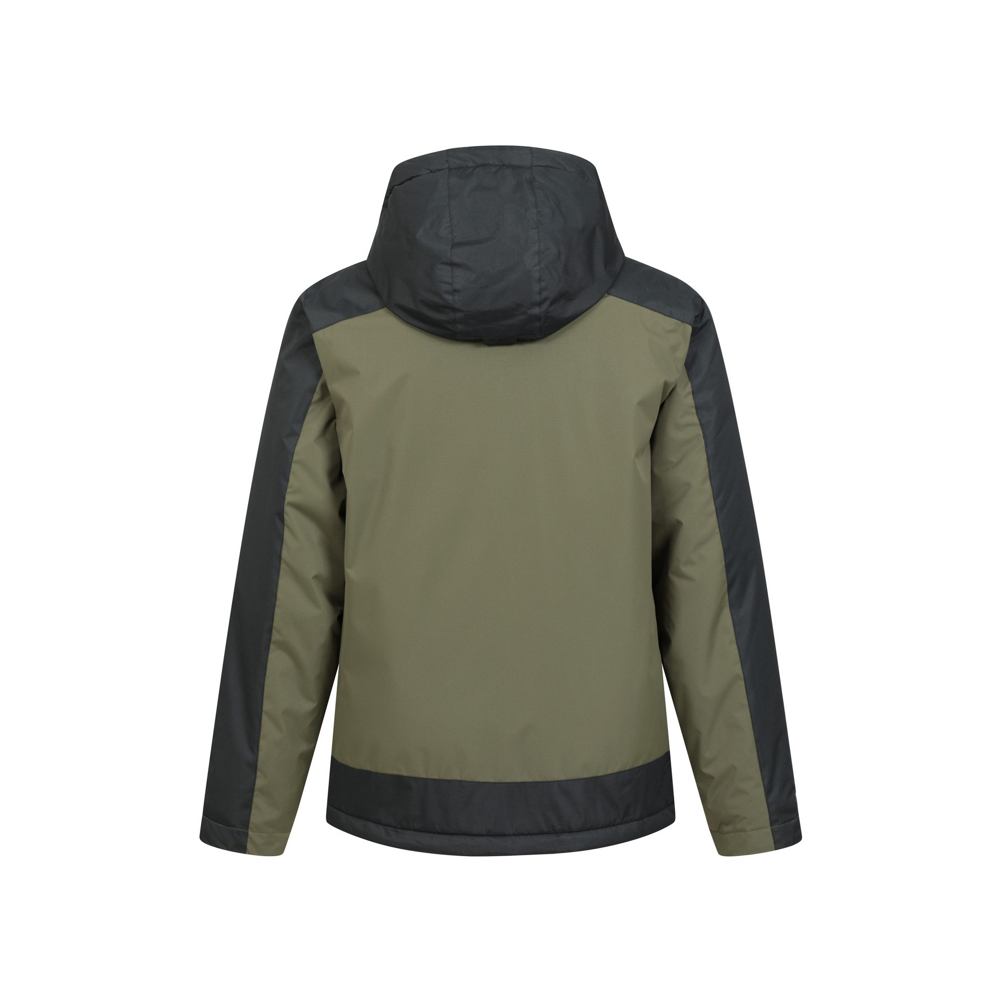 Mountain Warehou Skidjacka Dusk III för herrar (Mörk Khaki/Svart) – bild 2
