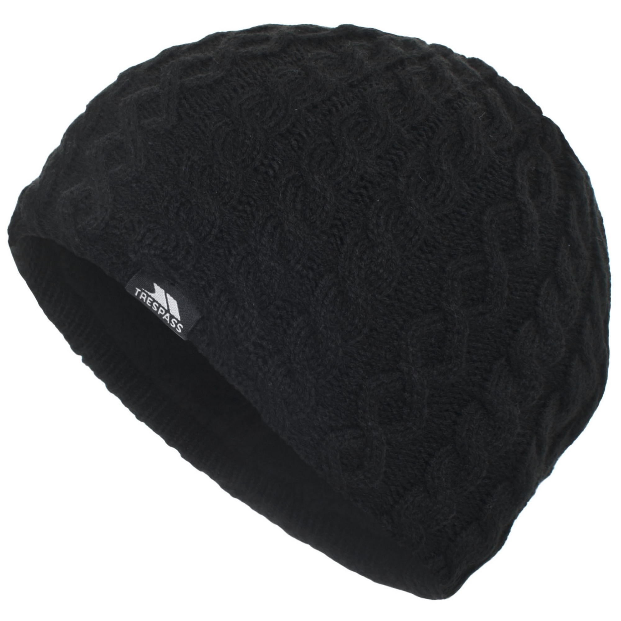 Trespass - Dames Kendra Beanie Muts (Zwart)