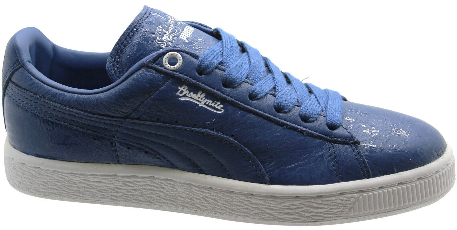 Puma Sophia Chang Basket Classic x Herrar Läder Blå Lo Träningsskor 357296 02 B19D