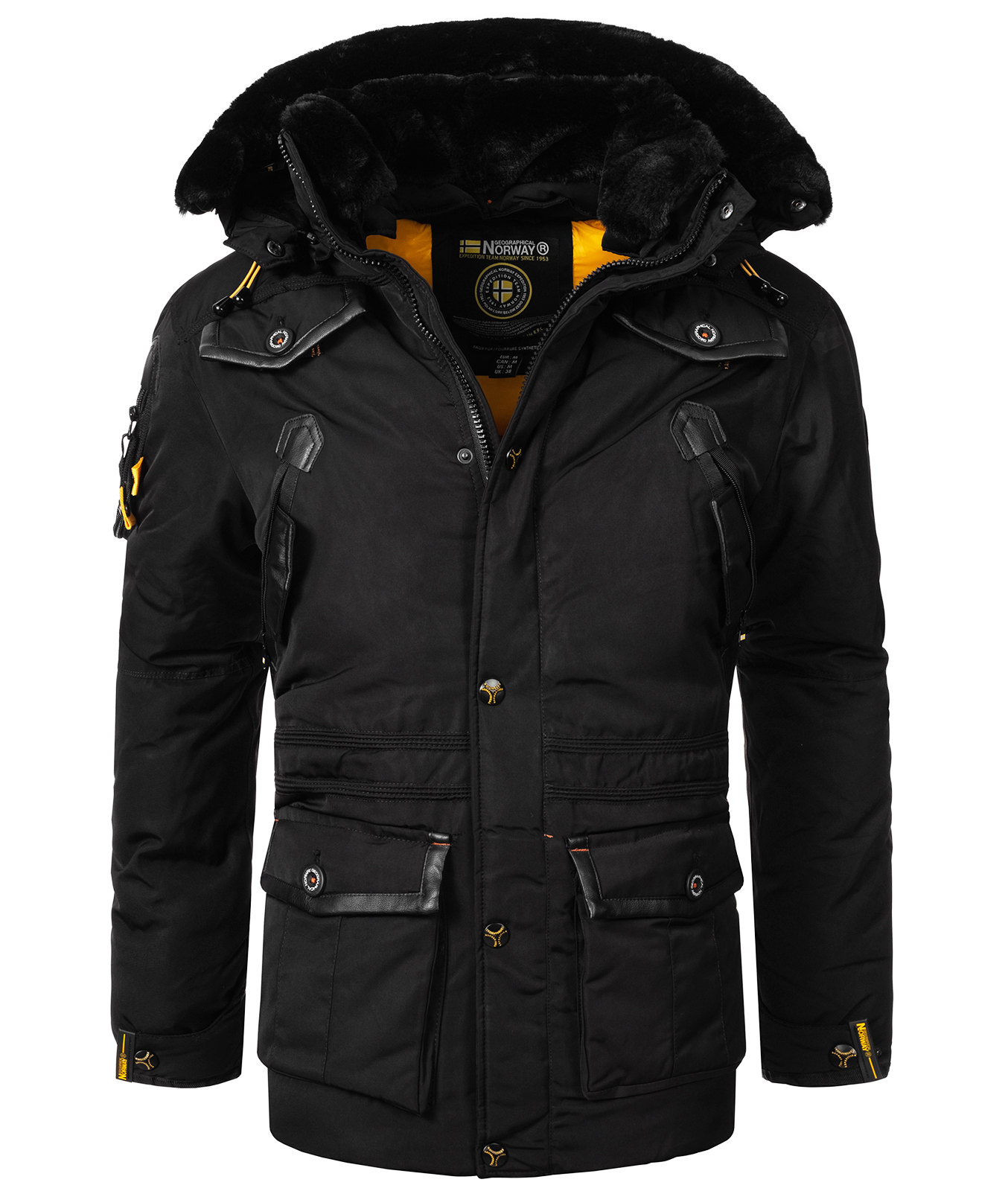 Thumbnail - Geographical Norway Winterjacke Schwarz