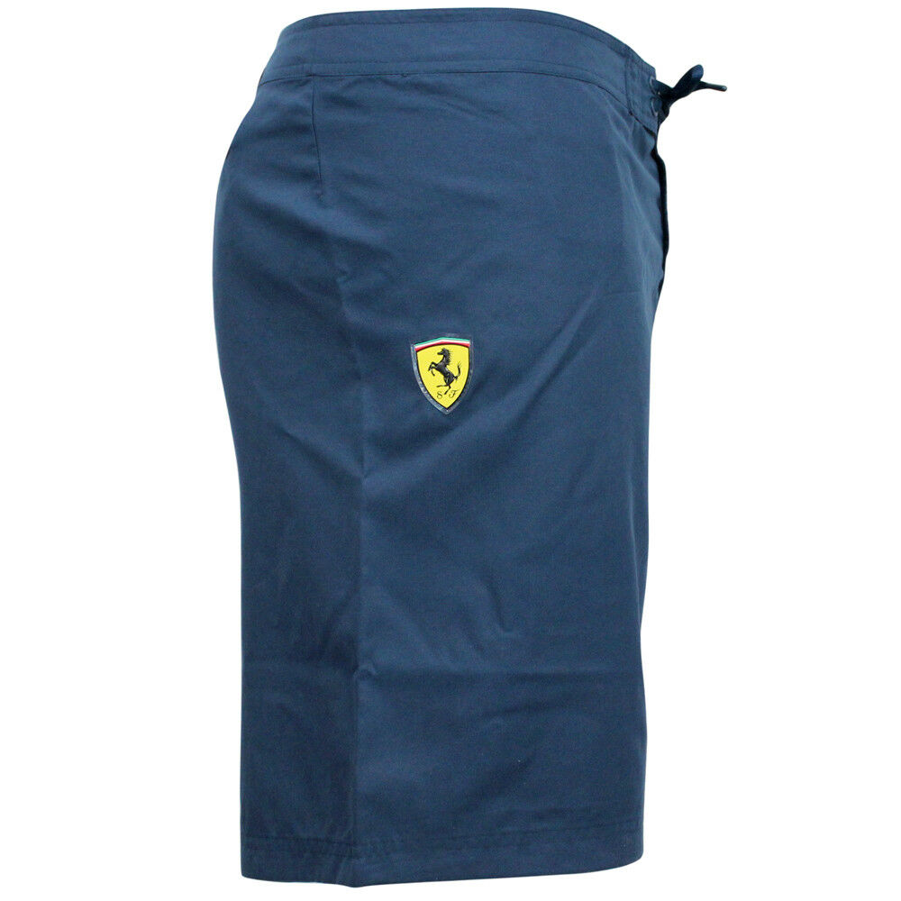 Puma SF Ferrari Herr Blå Wing Teal Polyester Badshorts Shorts 761888 05 R7F – bild 2