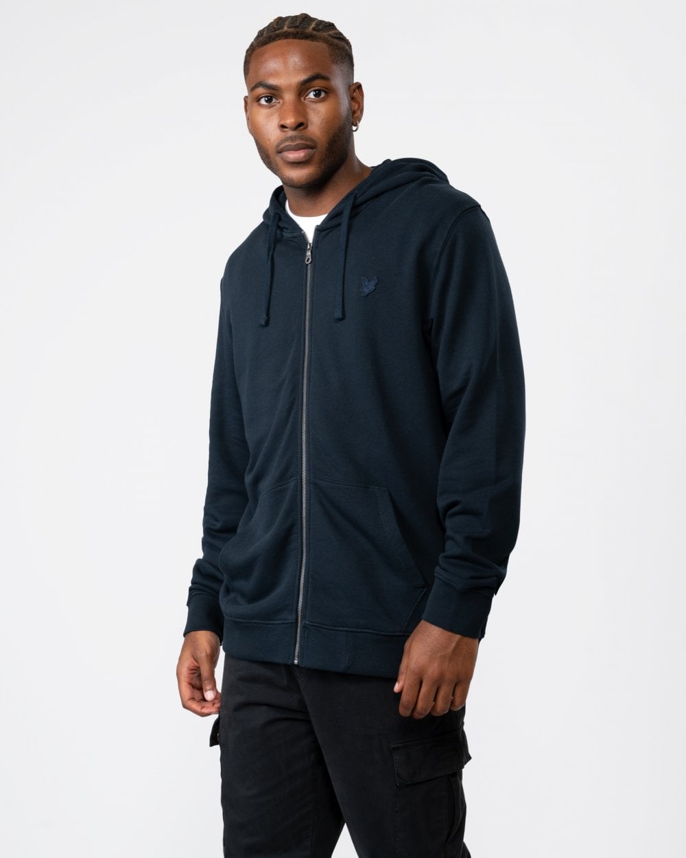 Tonal Eagle Herr Helzip Hoodie