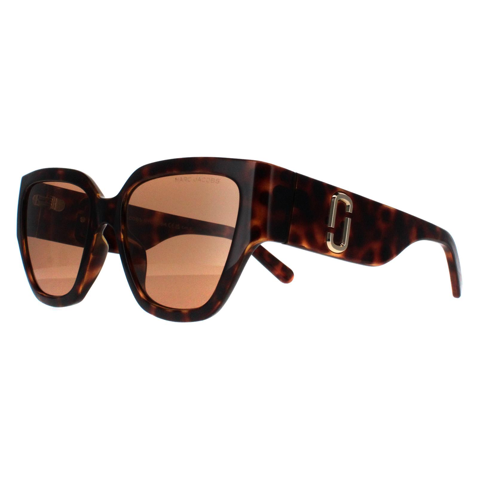 Thumbnail - Marc Jacobs Cat Eye Damen Havanna Braun MARC 724/S