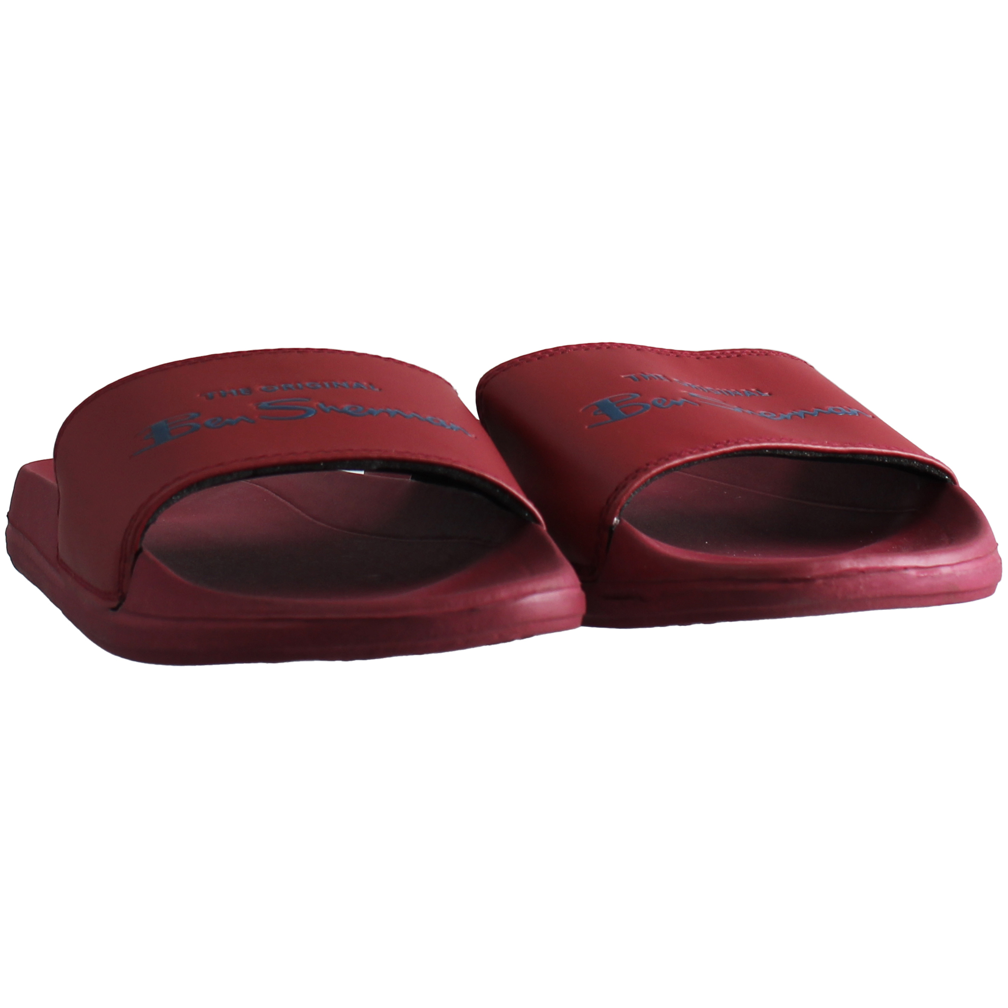 Ben Sherman Margate Mens Red Sliders flip-flops herr – bild 2