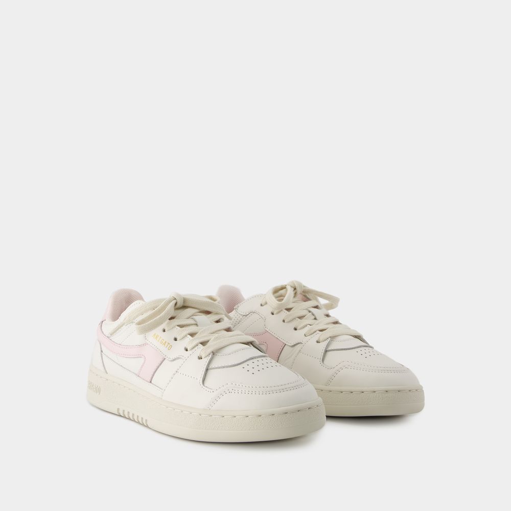 Dice A Sneakers Läder Vit/Rosa
