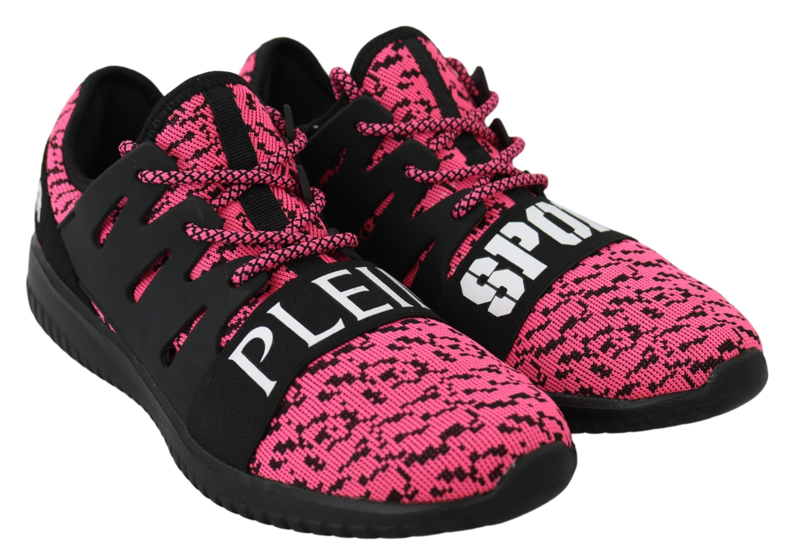 Plein Sport Dam Rosa Blush Polyester Löparskor Joice Sneakers – bild 2