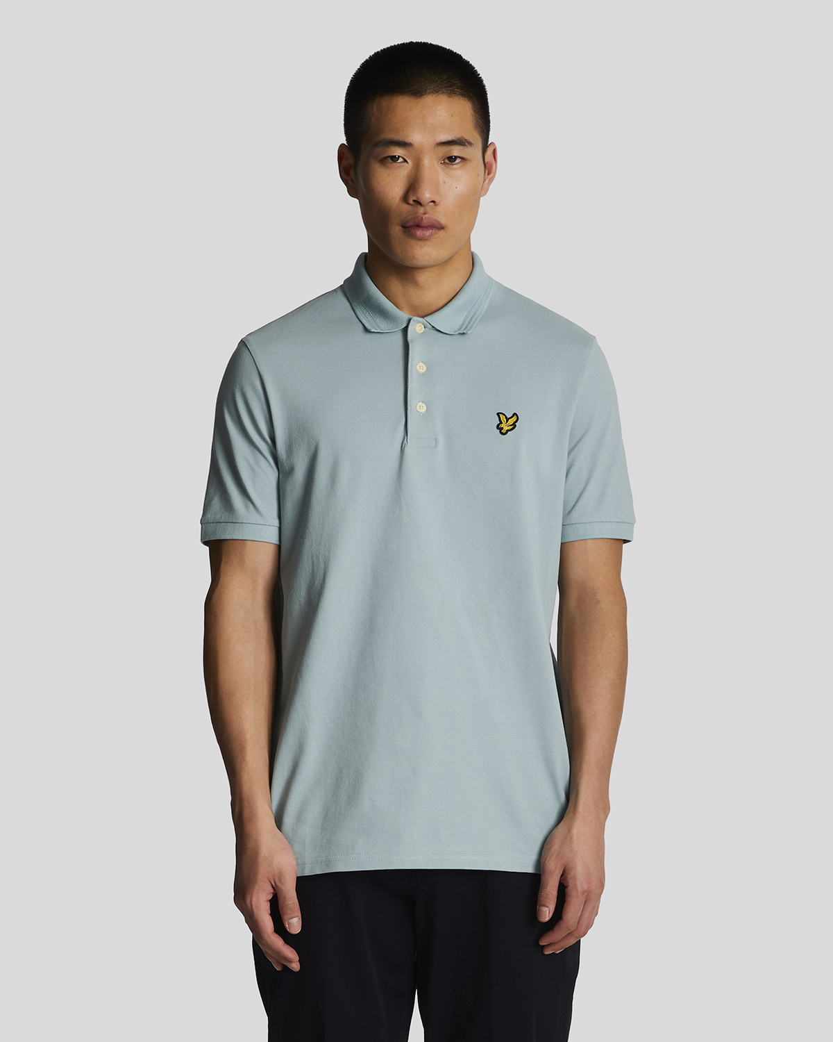 Thumbnail - Lyle & Scott Rally Tipped Poloshirt für Herren in Blau