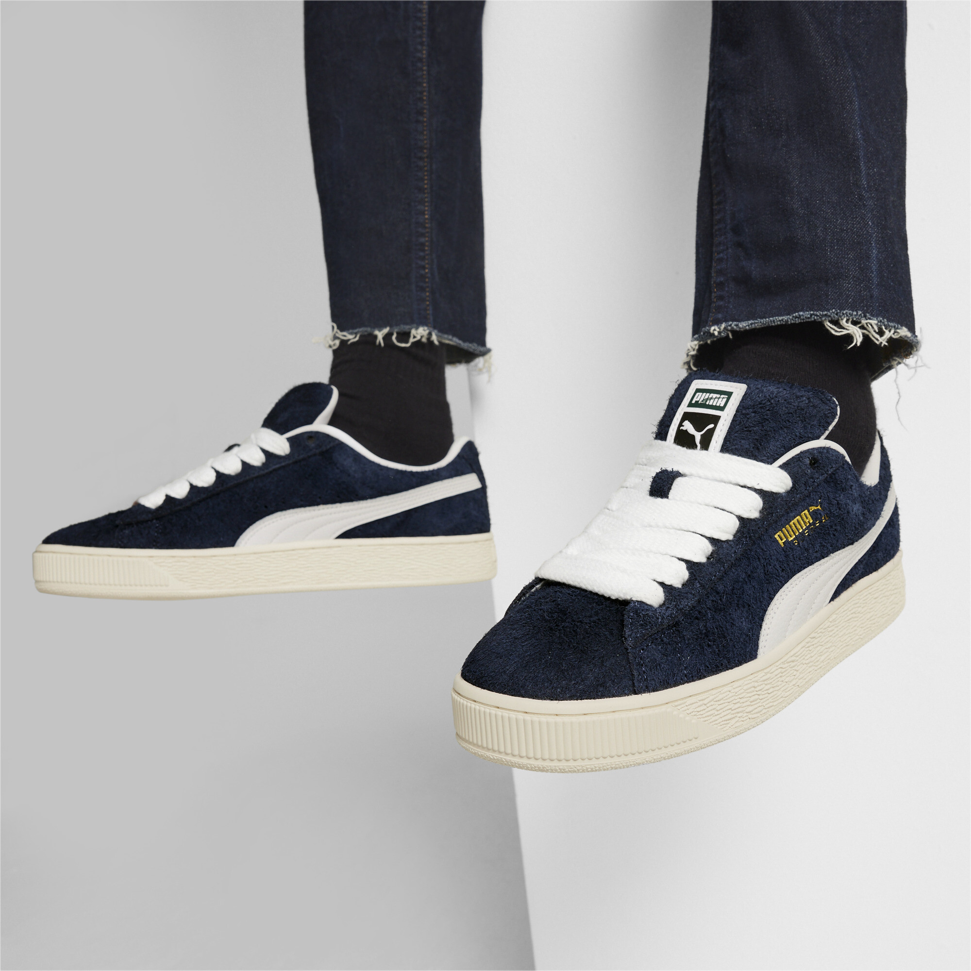 Puma Herr Suede XL Håriga Sneakers – bild 2
