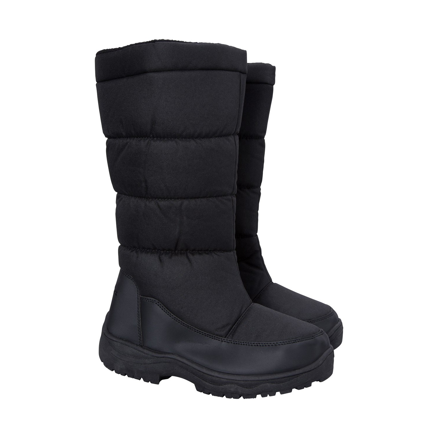 Thumbnail - Mountain Warehouse Damen/Damen Icey Long Schneestiefel (Schwarz)