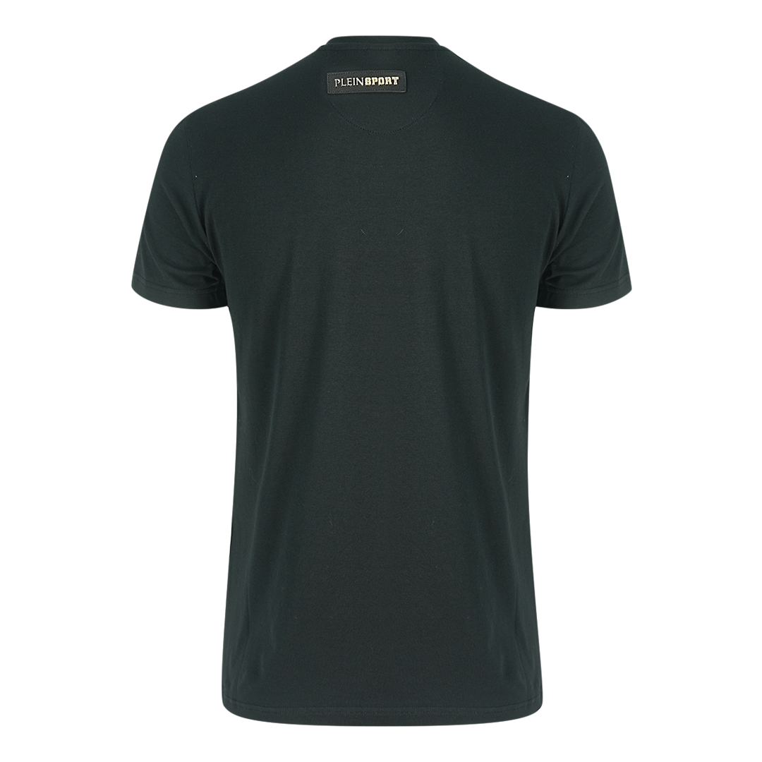 Plein Sport Guld Logga Svart T-shirt herr – bild 2