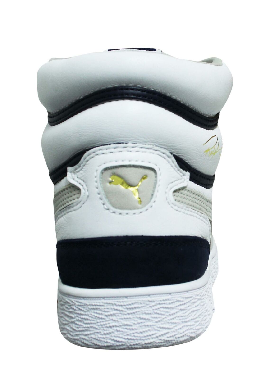 Puma x Ralph Sampson Mid OG Vit Läder Lace Up Träningsskor för herrar 370718 01 – bild 2