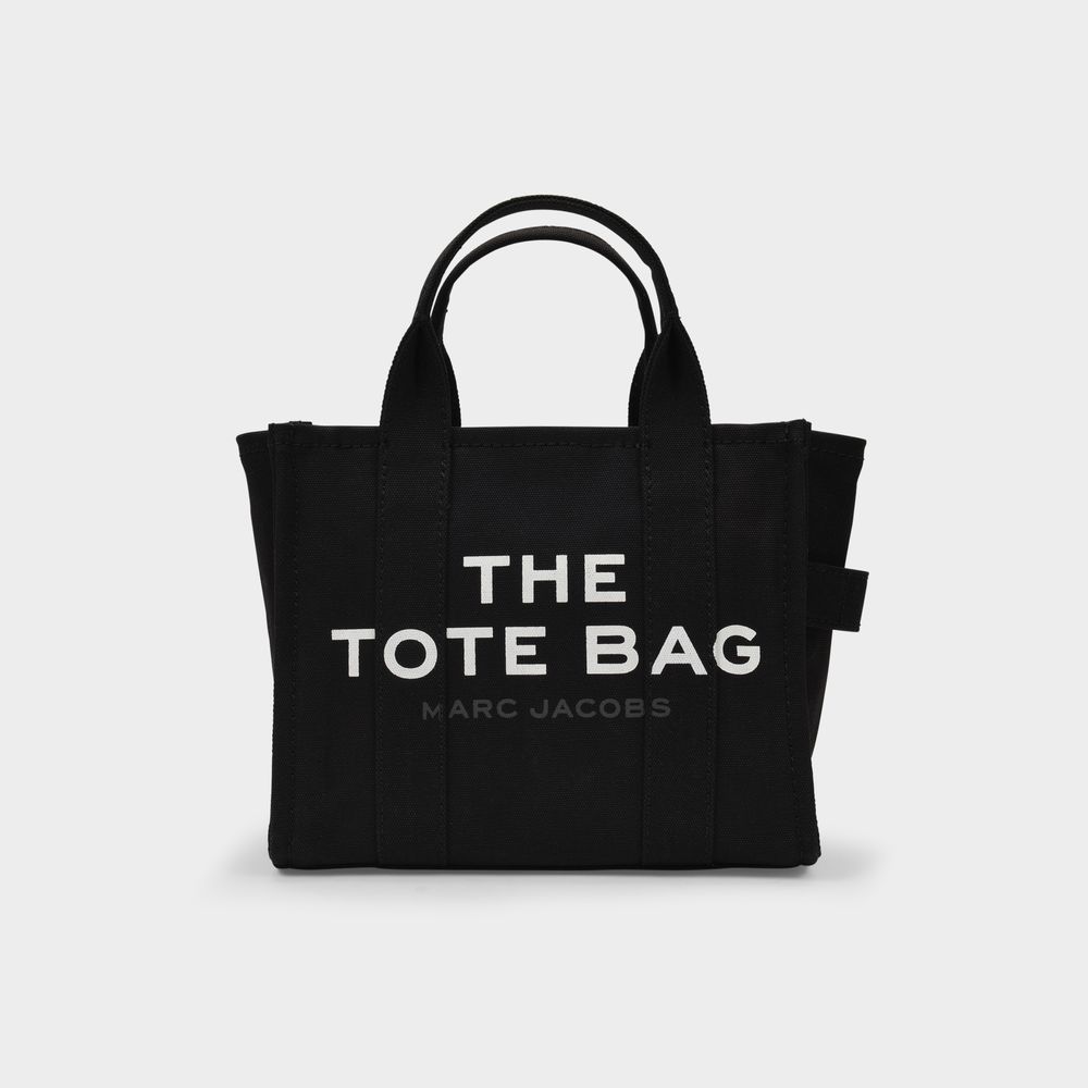 Thumbnail - The Small Tote Bag - Marc Jacobs - Baumwolle - Schwarz