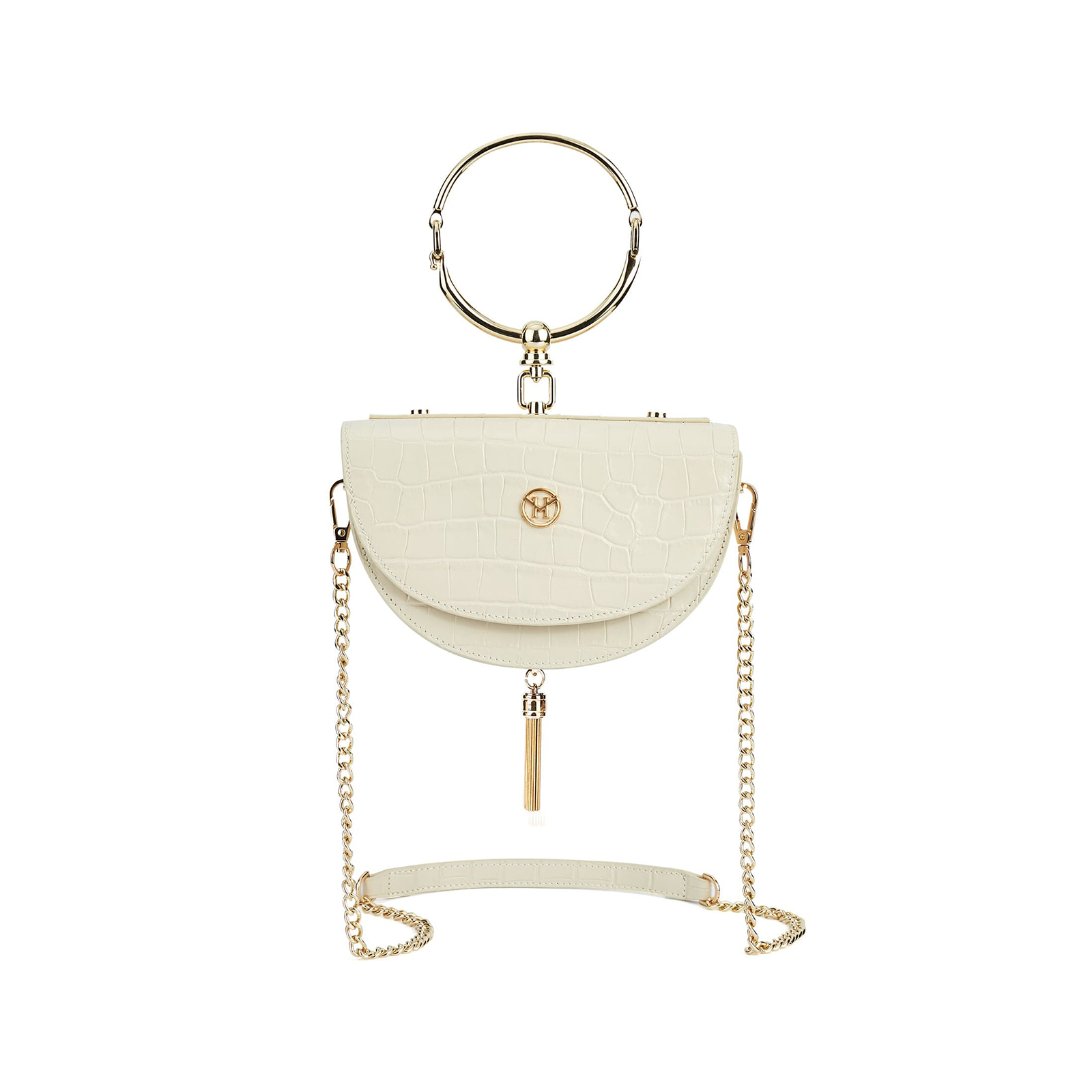 Thumbnail - VICTORIA HYDE Halbmond-Umhängetasche Beige