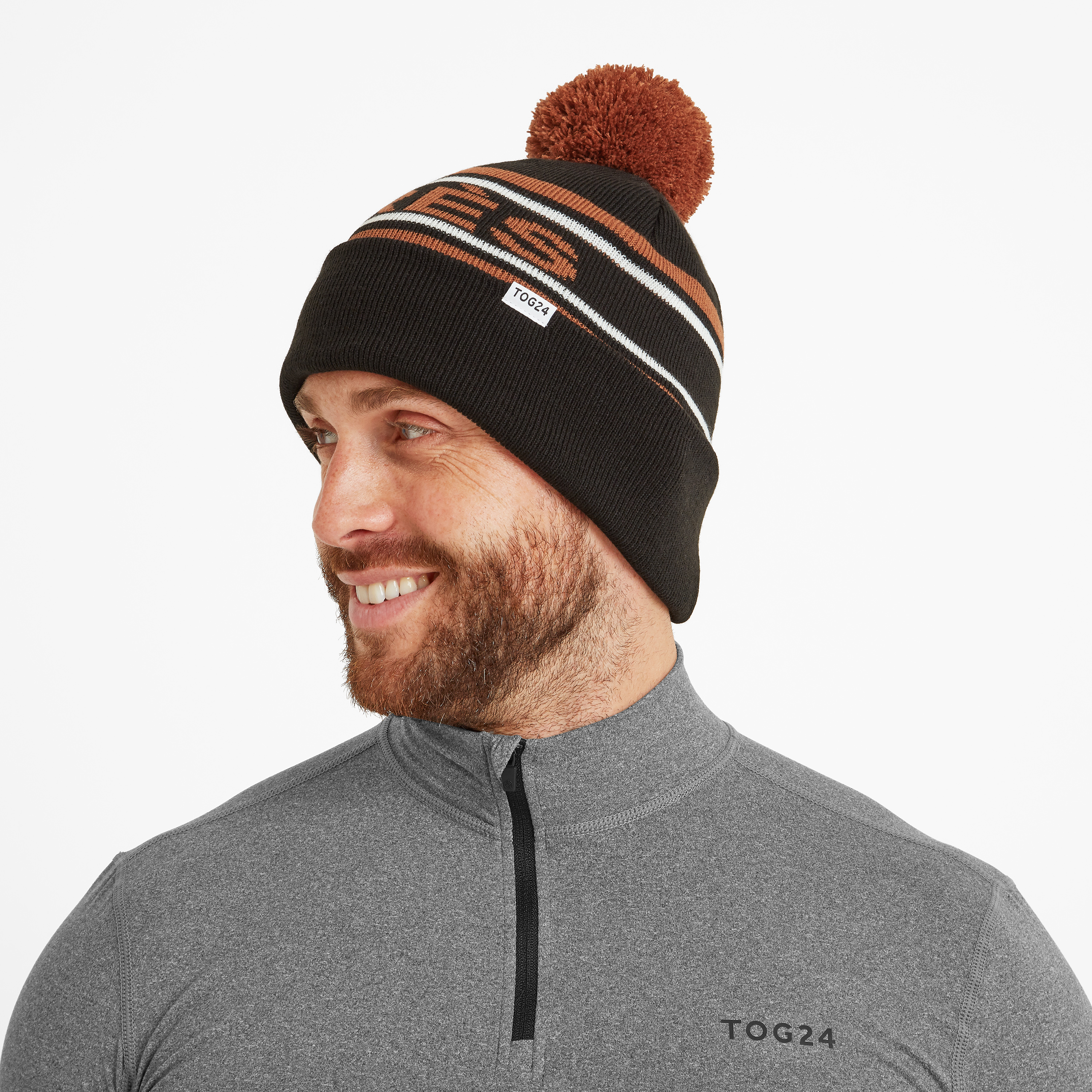 TOG24 Unisex Brixen Knit Hat Black - One Size