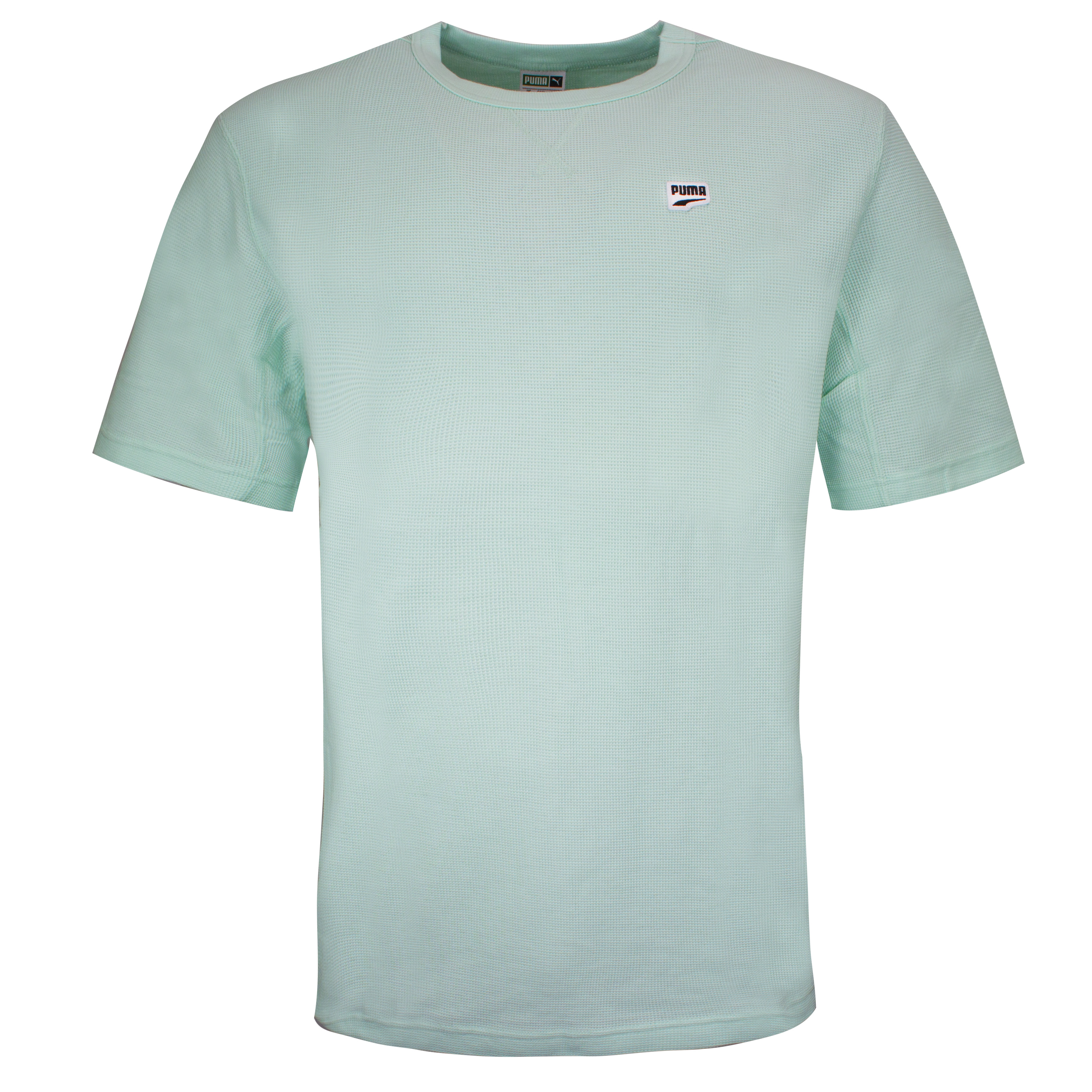 Thumbnail - Puma Downtown Mens T-Shirt T-Shirt Mint 578308 34