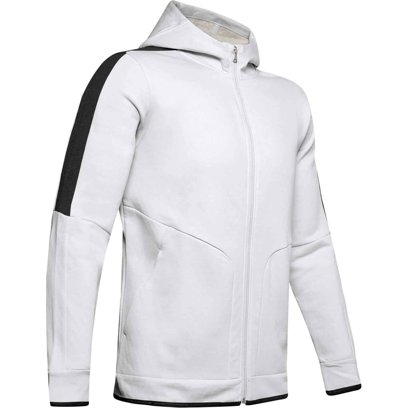 Thumbnail - Under Armour Herren Athlet Recovery Fleece Hoodie Track Top 1348407 014