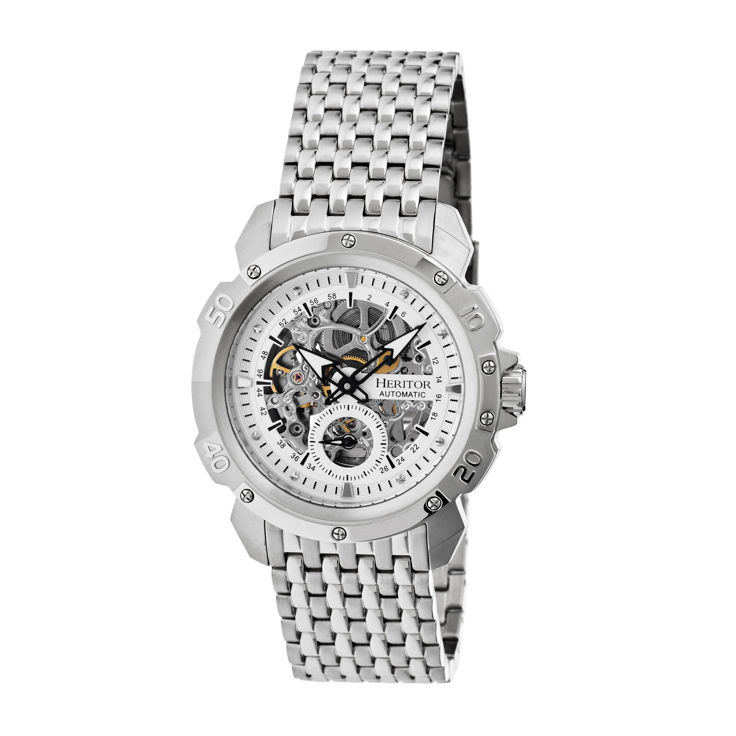 Thumbnail - Montre-bracelet squelette Heritor Conrad automatique