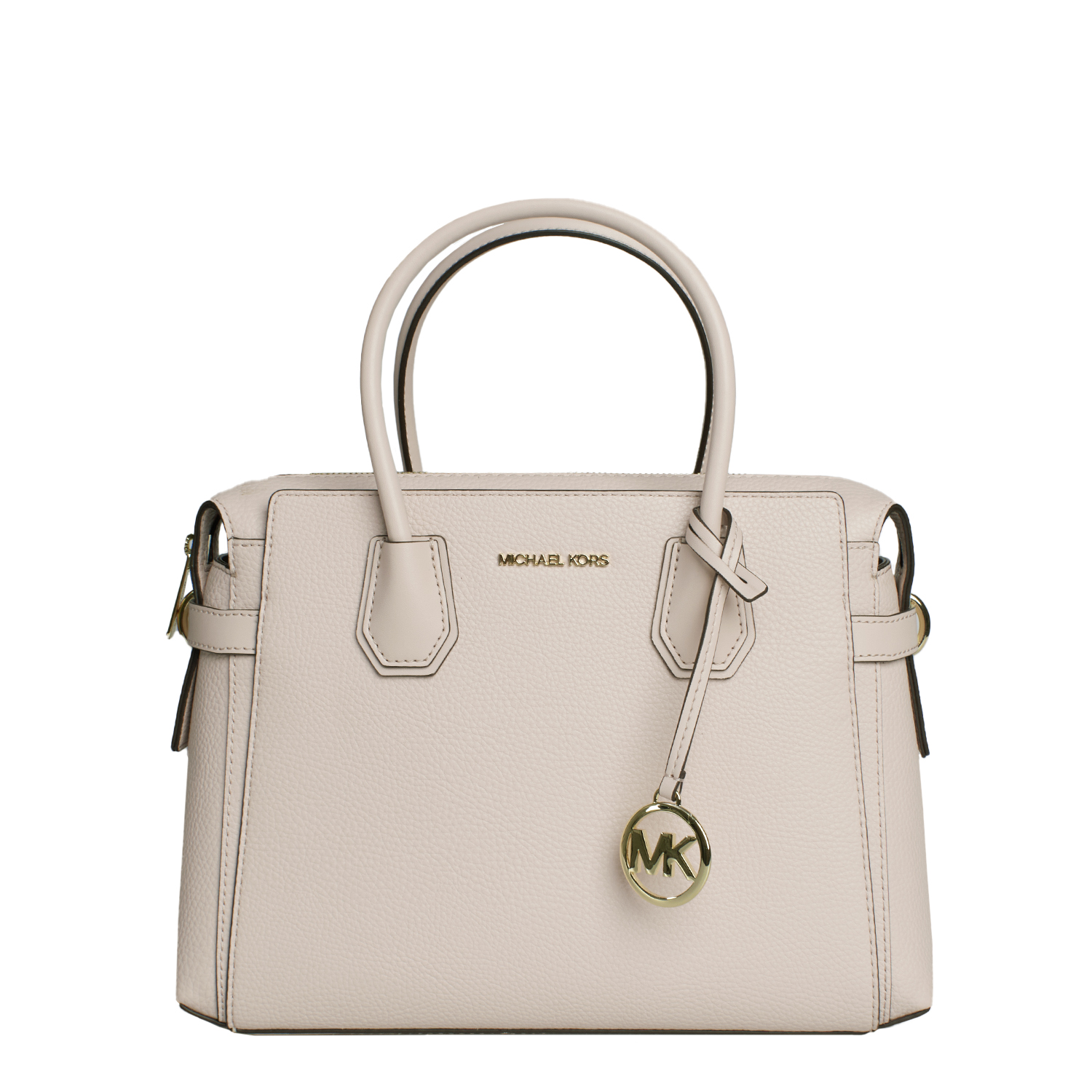Michael Kors Womens Mercer Satchel Bag 35S4GM9S6L Women – White – One Size