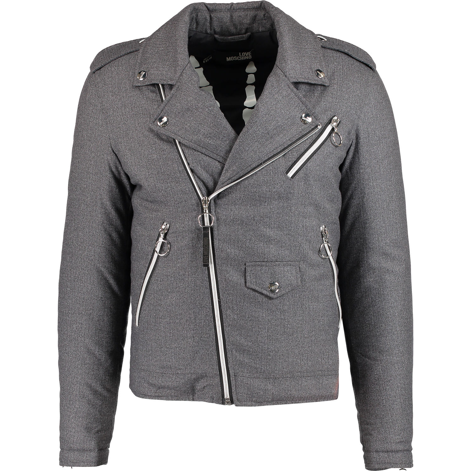 Thumbnail - Love Moschino M H 621 01 T 7828 Grey 6016 Jacket