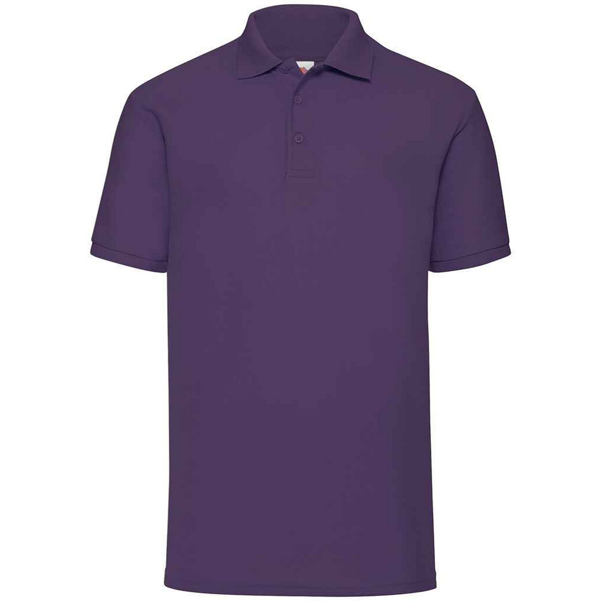 Thumbnail - Fruit of the Loom - Poloshirt für Herren (Violett)