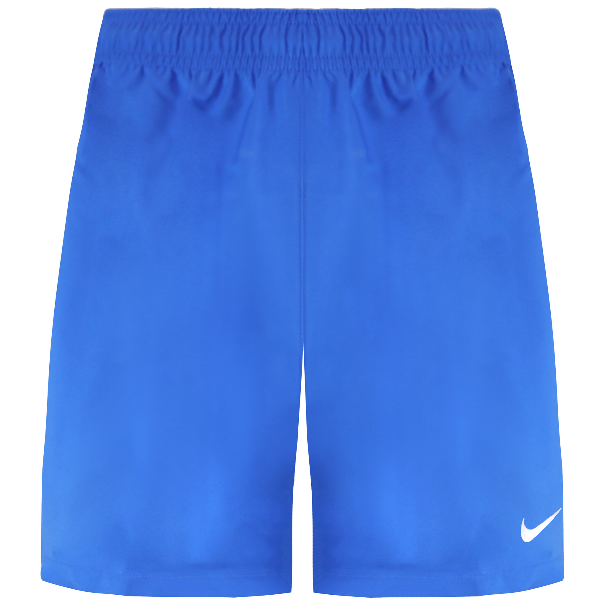 Nike Dri-Fit Stretch Taille Blauw/Wit Grafisch Logo Jongens Shorts 361135 463