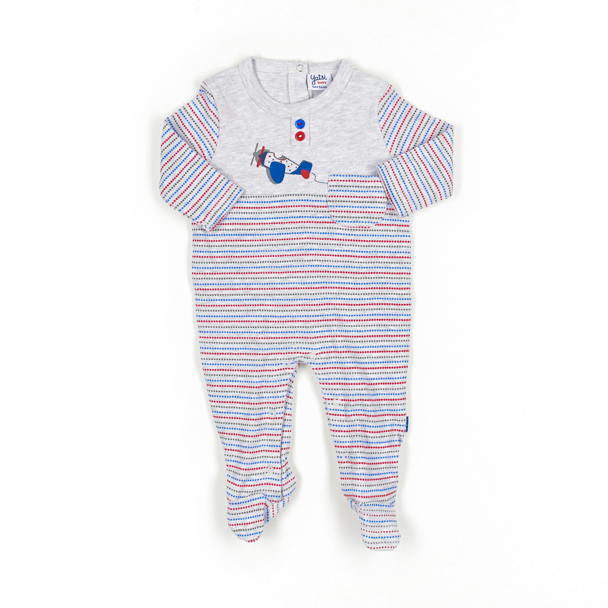 Yatsi Romper met lange mouwen en ronde hals 18260356 baby