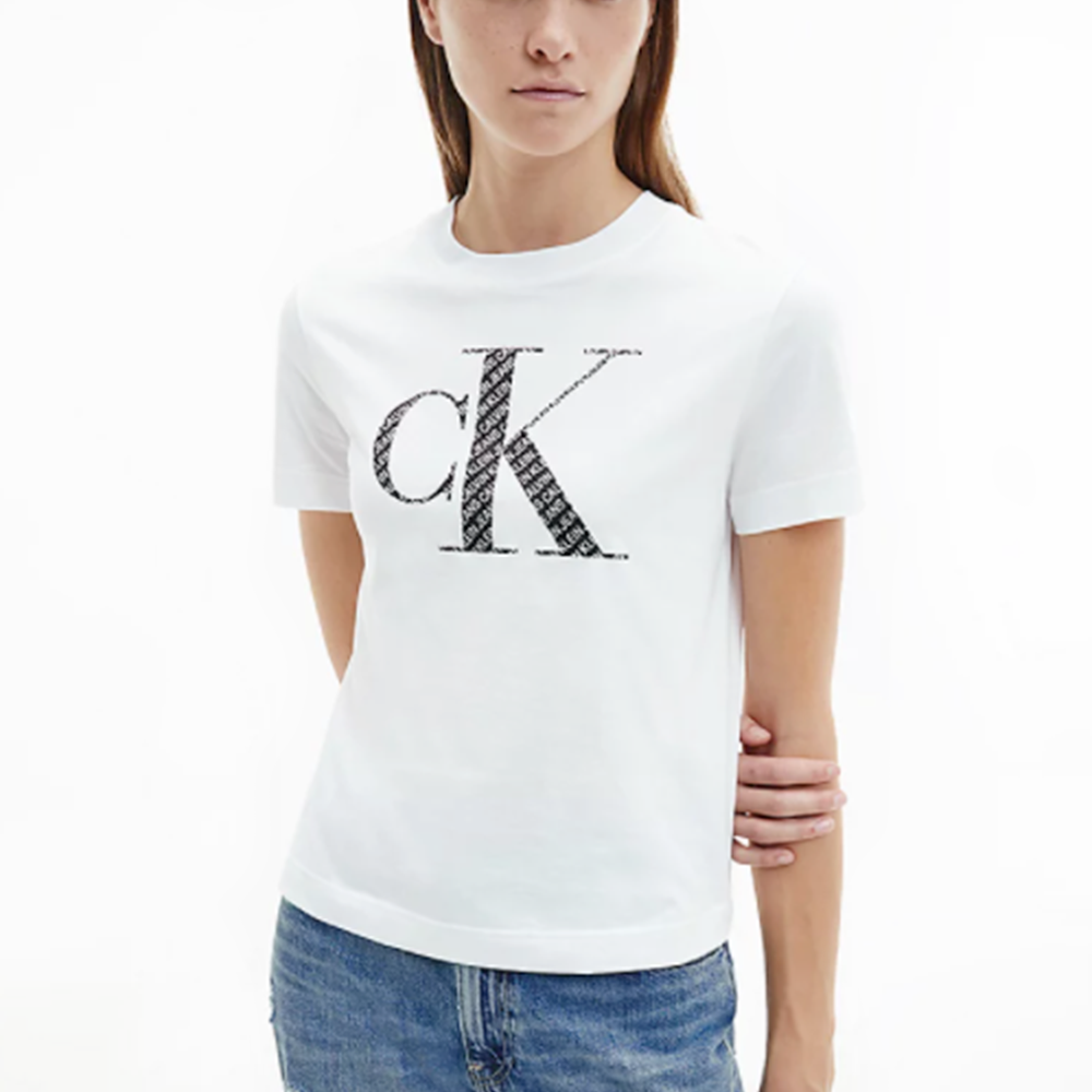 Thumbnail - T-Shirt Calvin Klein Femme Big Logo