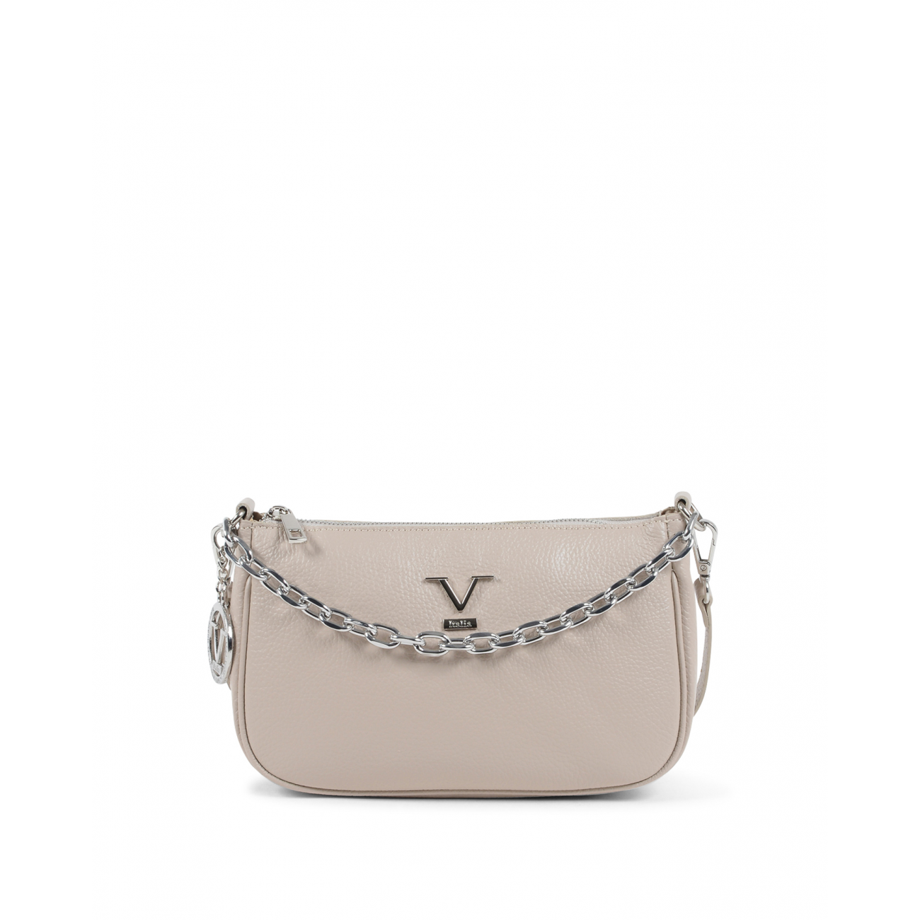 Versace 1969 Abbigliamento Sportivo Srl Milano Italia 19V69 Womens Mini Bag Beige VE1735 DOLLARO MARMO - Tan Leather - One Size