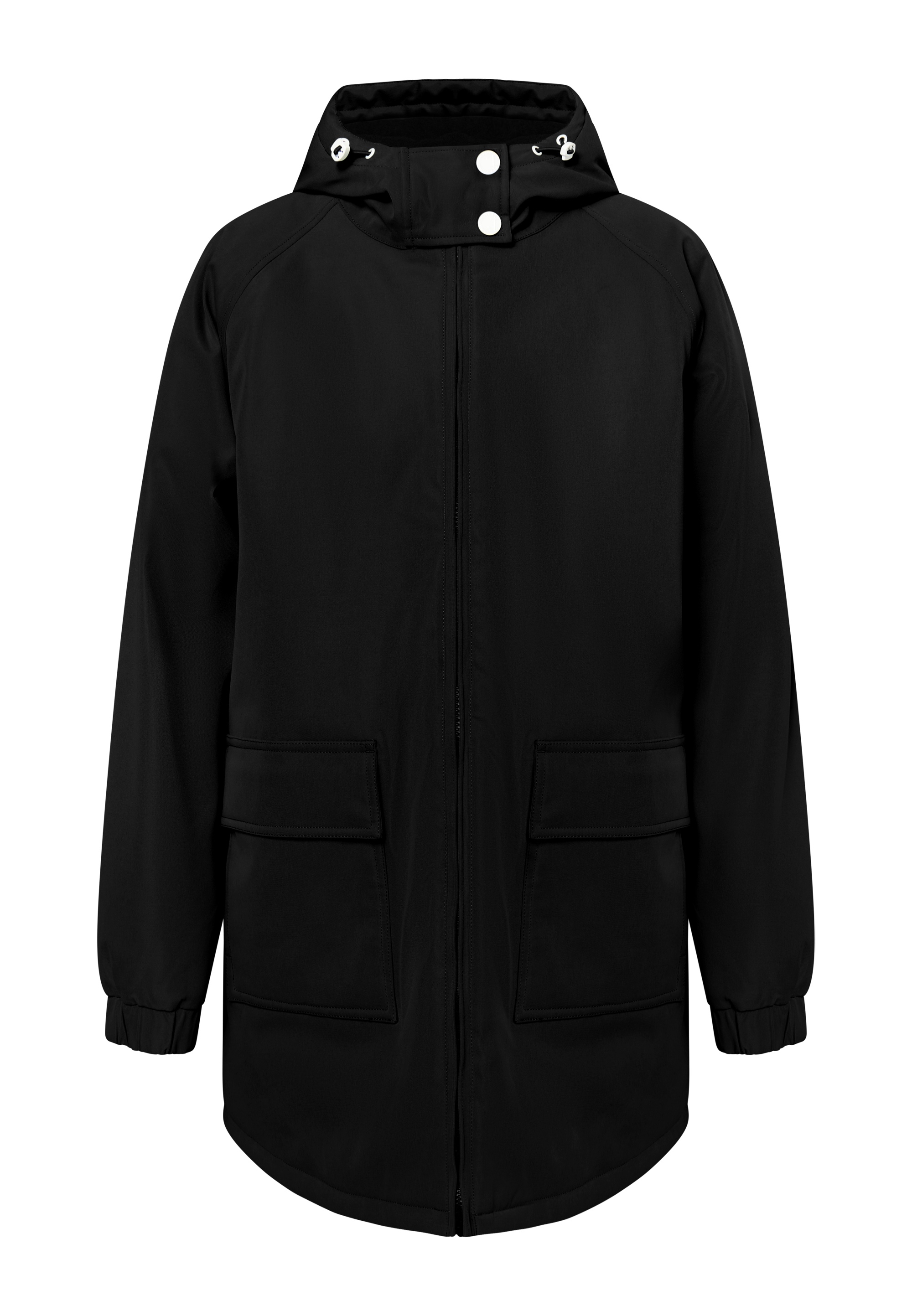 Dreimaster Arctische winterjas Dames zwart