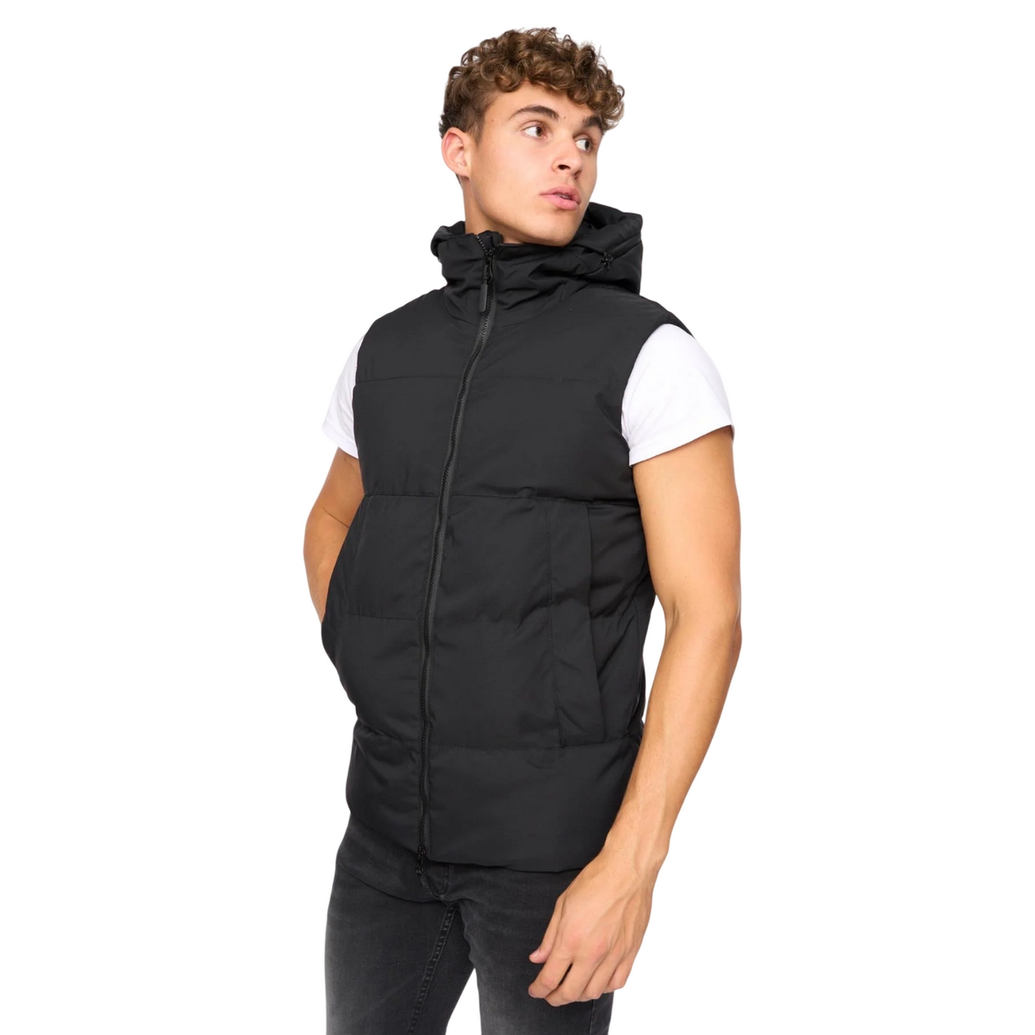 Crosshatch Heren Hanjo Gilet (Zwart)