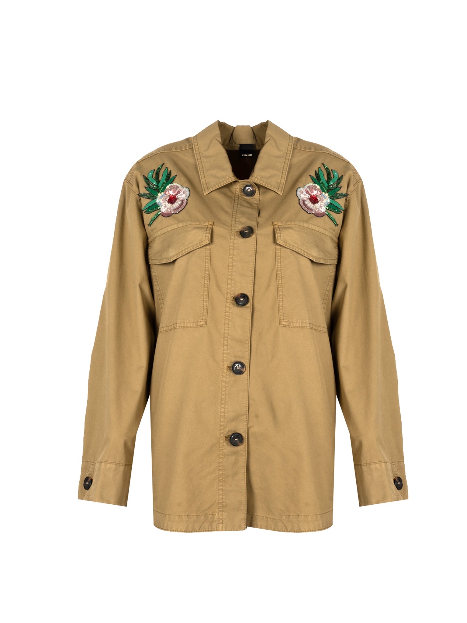 Pinko Hemd Capo Damen grün EU 36 / IT 40