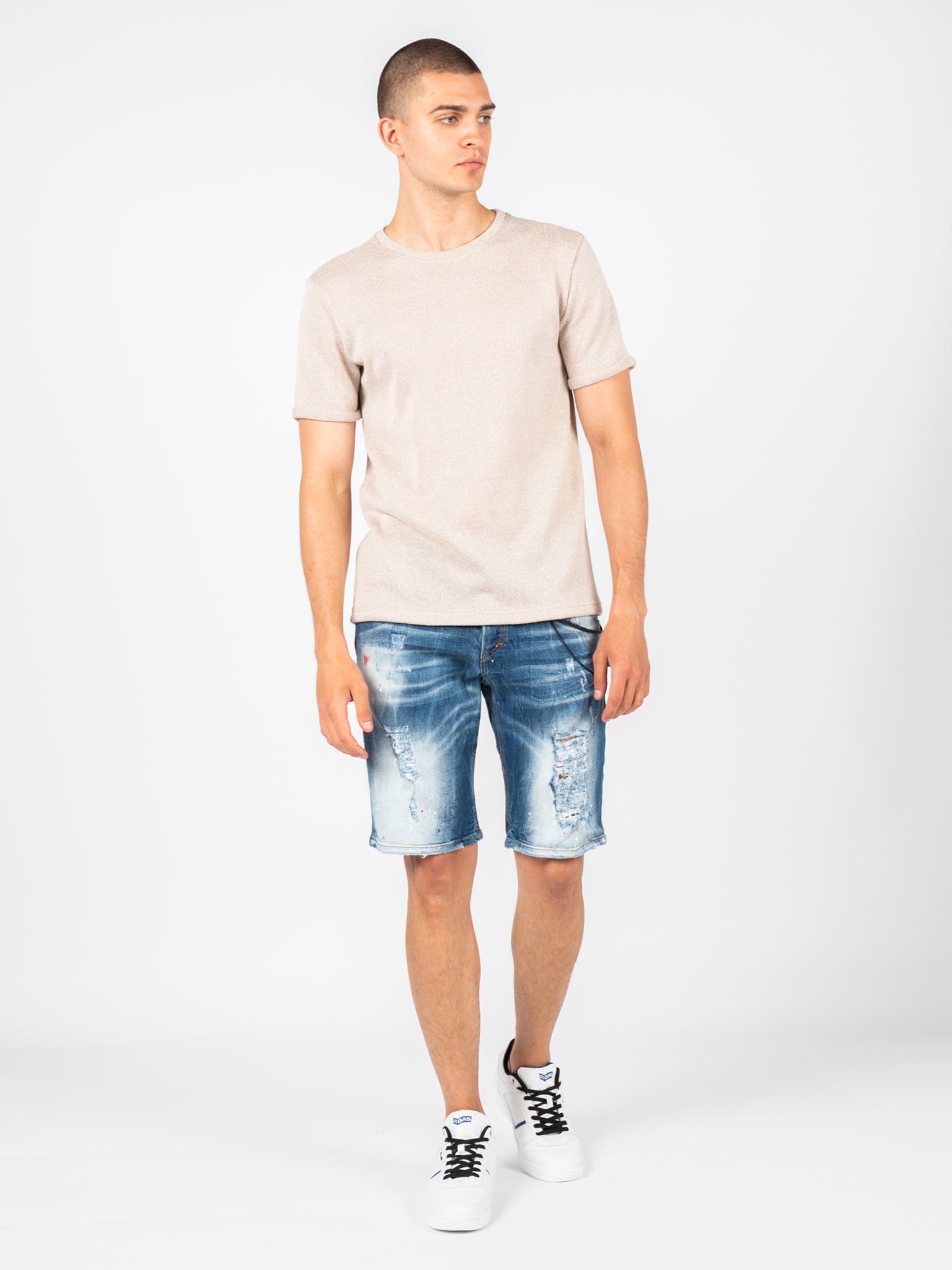 Thumbnail - Xagon Man T-Shirt Herren Beige