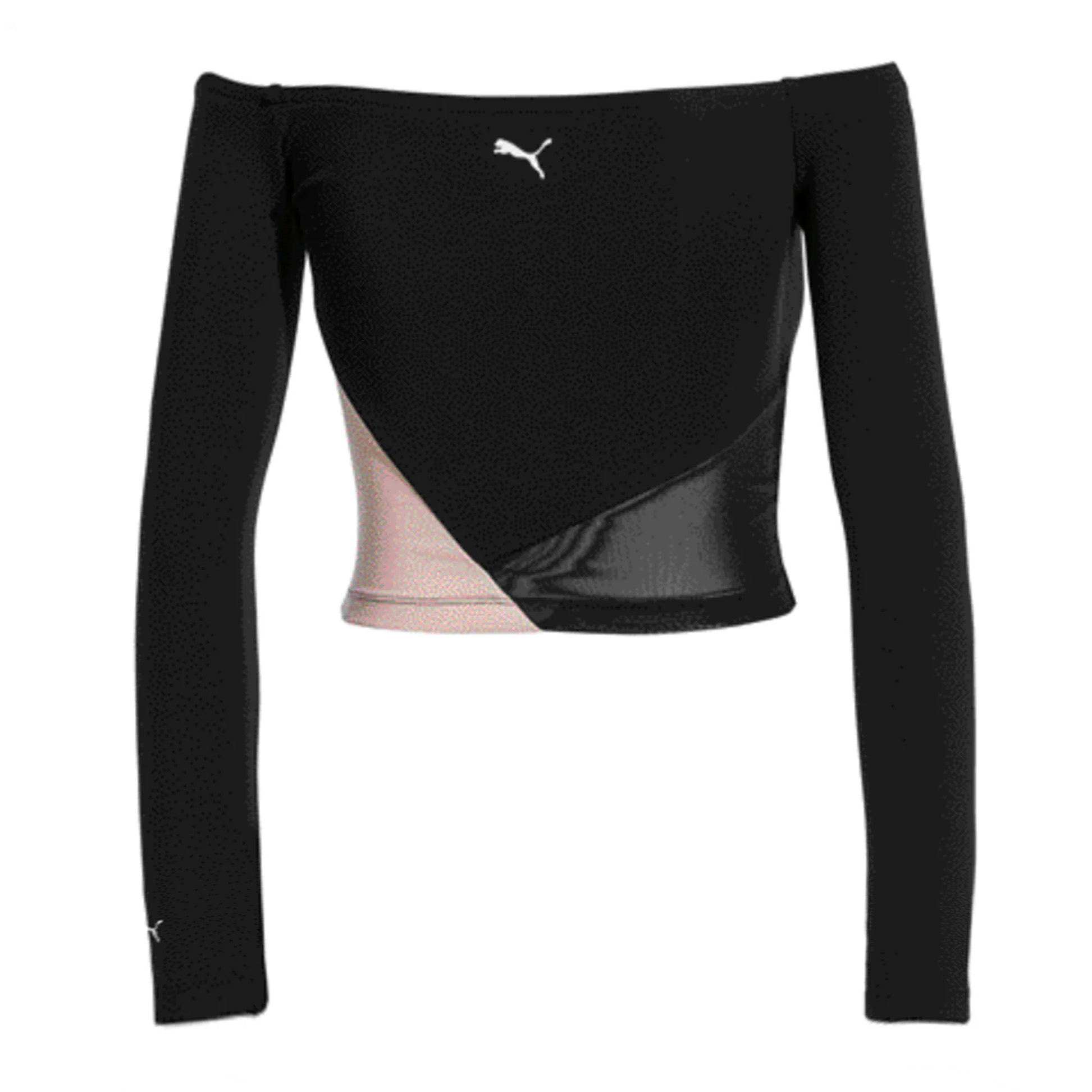 Puma Rive Gauche Off Shoulder Damtopp Svart Colourblock 578445 01 – bild 2