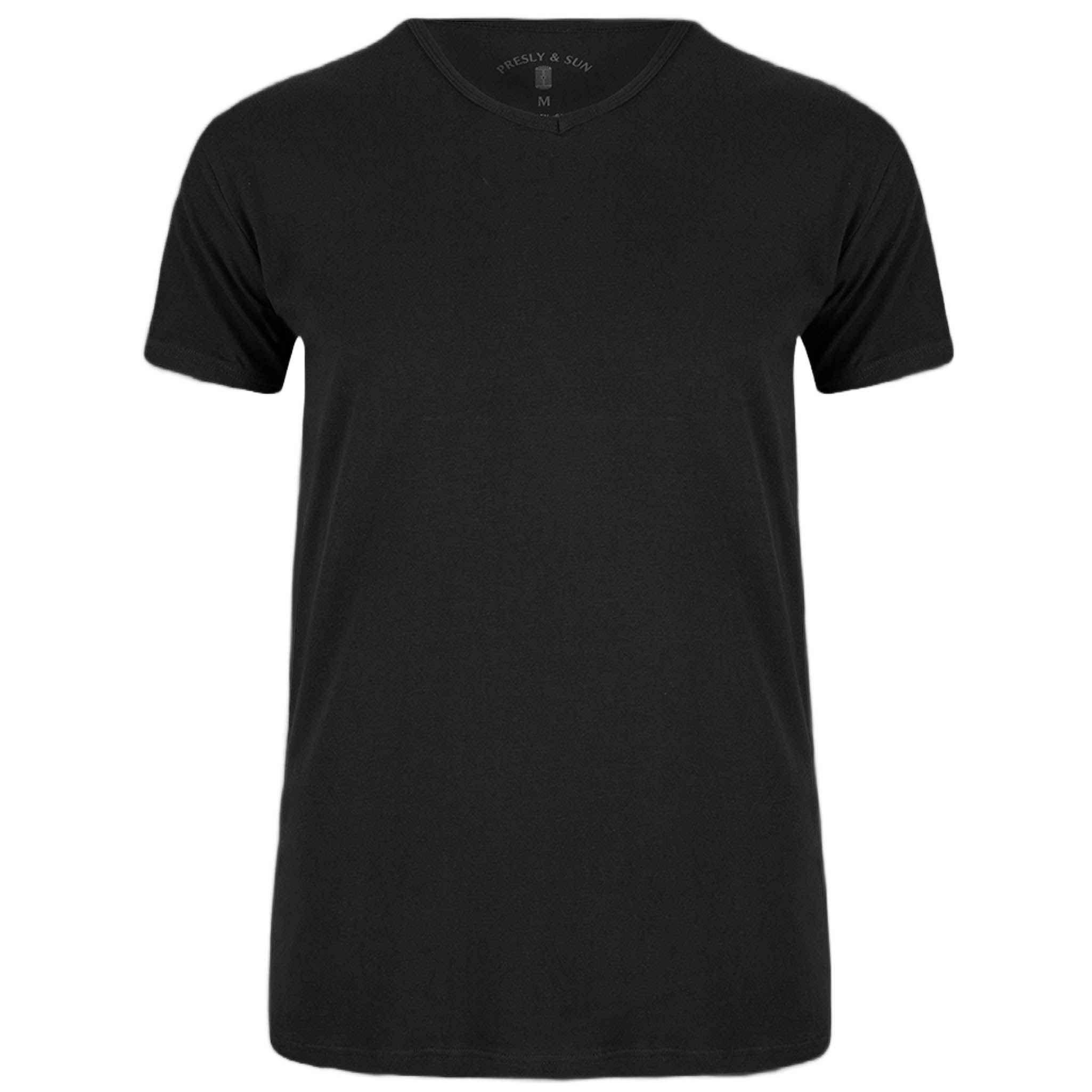 Thumbnail - Presly & Sun Steve V-Neck Schwarz